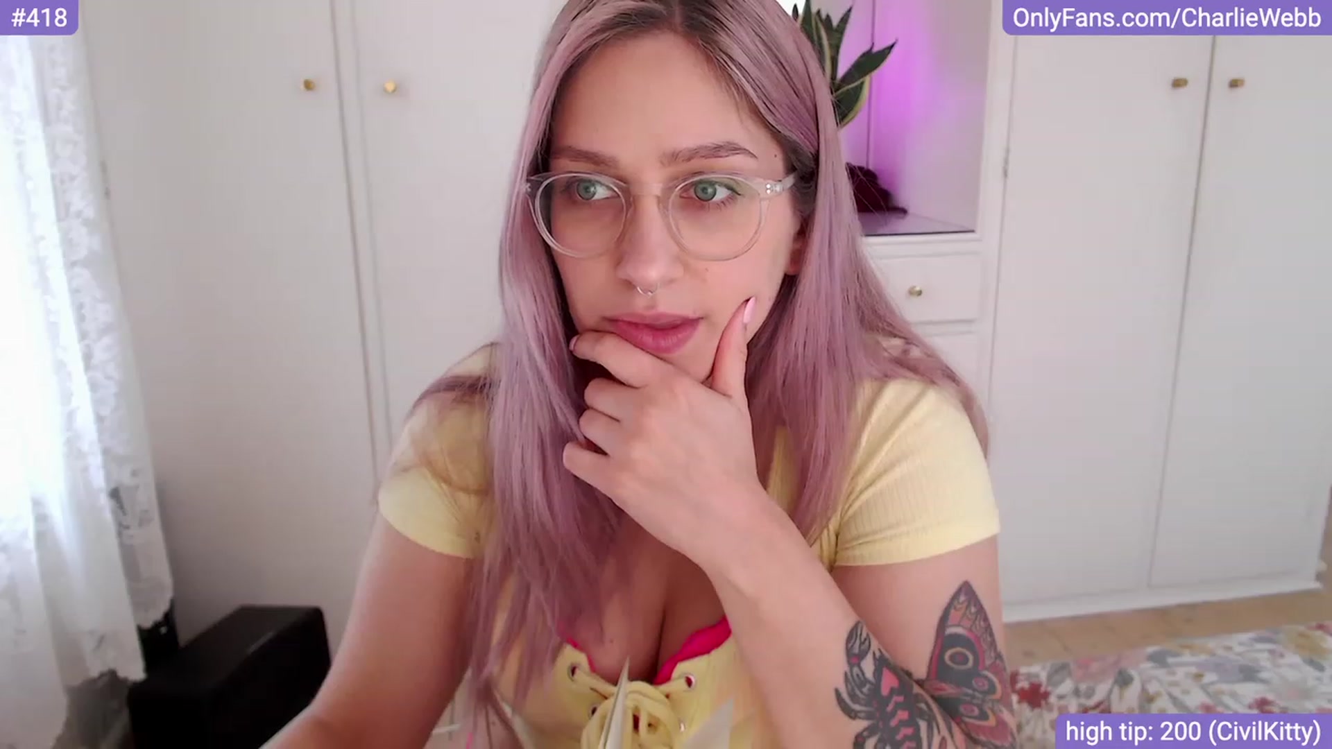 Gallery image thumbnail from CharlieWebb's myfreecams stream on, 09/18/2023, 03:46 image 6 of 20