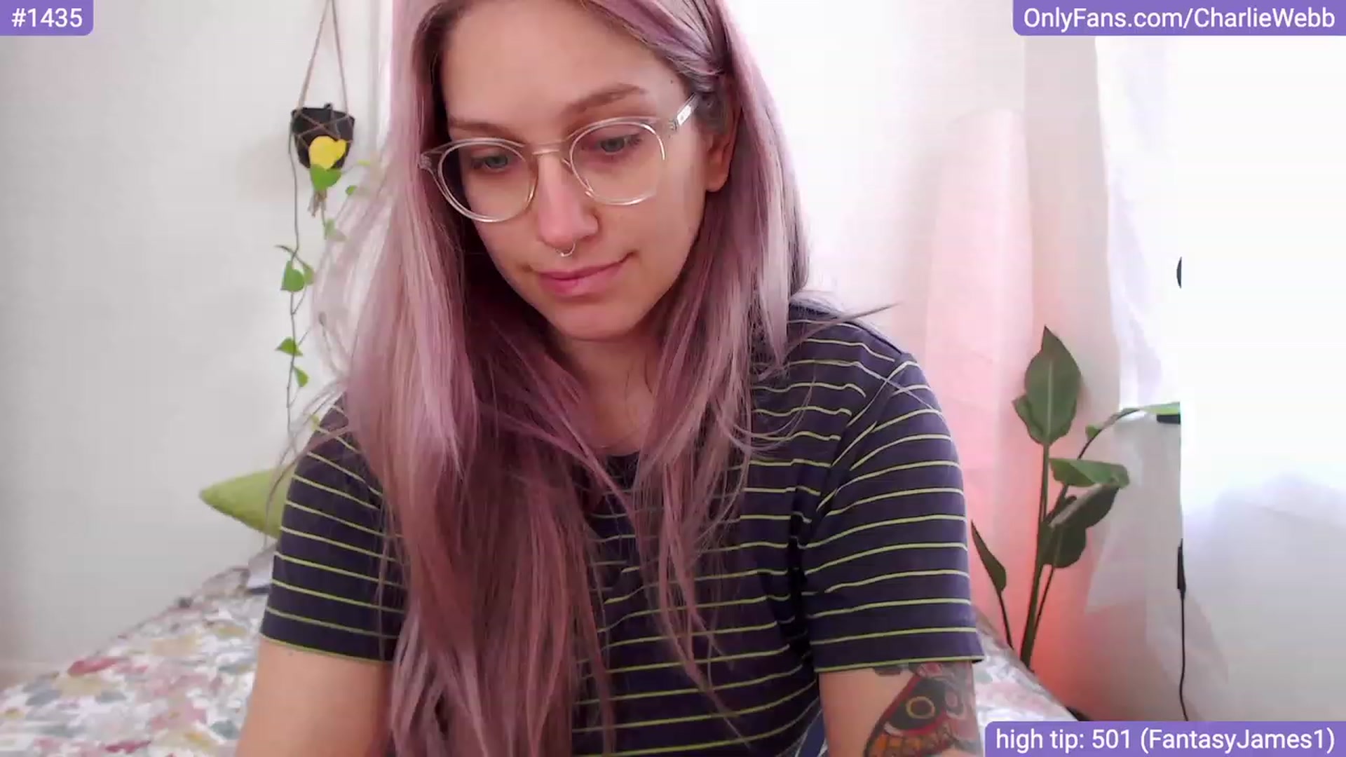 Gallery image thumbnail from CharlieWebb's myfreecams stream on, 10/02/2023, 01:51 image 20 of 20