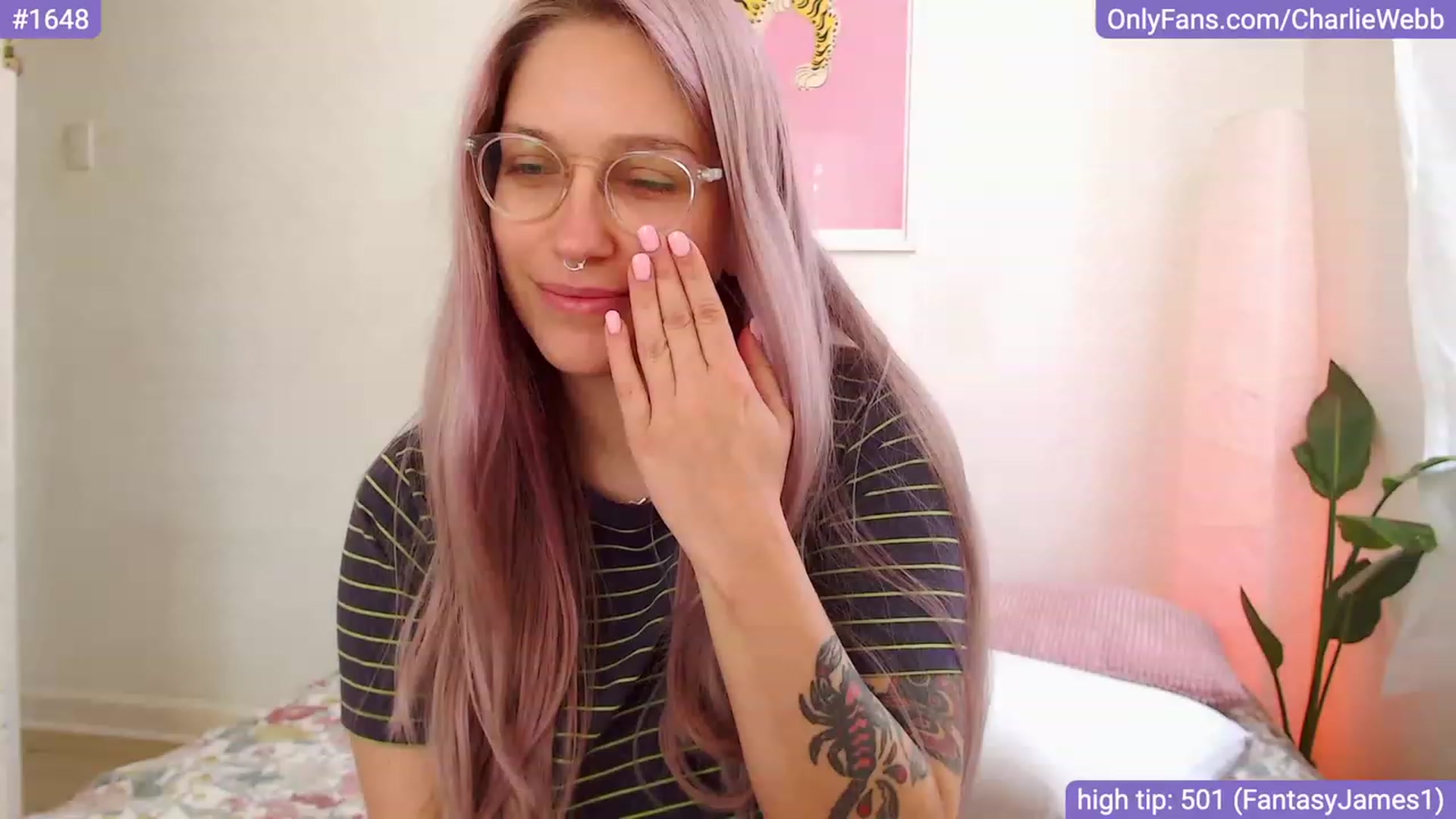 Gallery image thumbnail from CharlieWebb's myfreecams stream on, 10/02/2023, 01:51 image 13 of 20
