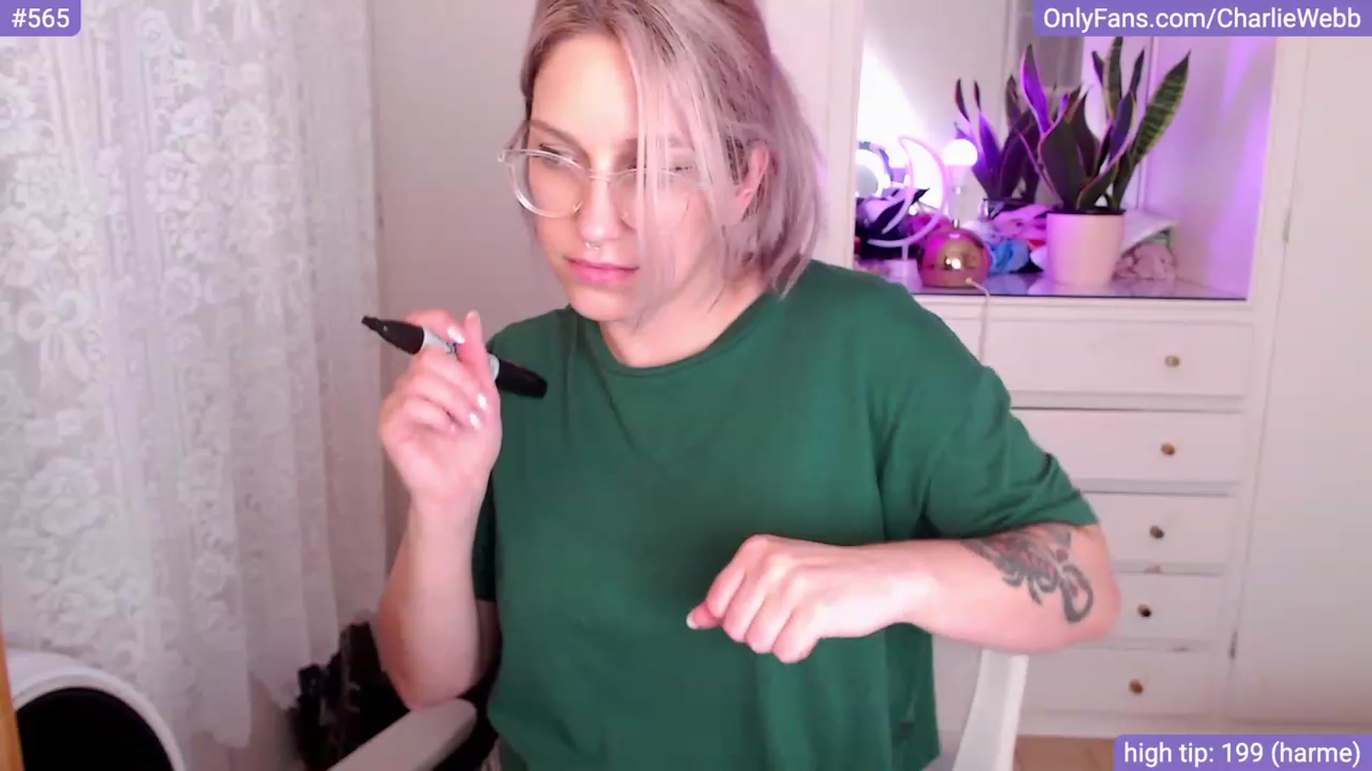 Gallery image thumbnail from CharlieWebb's myfreecams stream on, 10/19/2023, 12:02 image 7 of 20