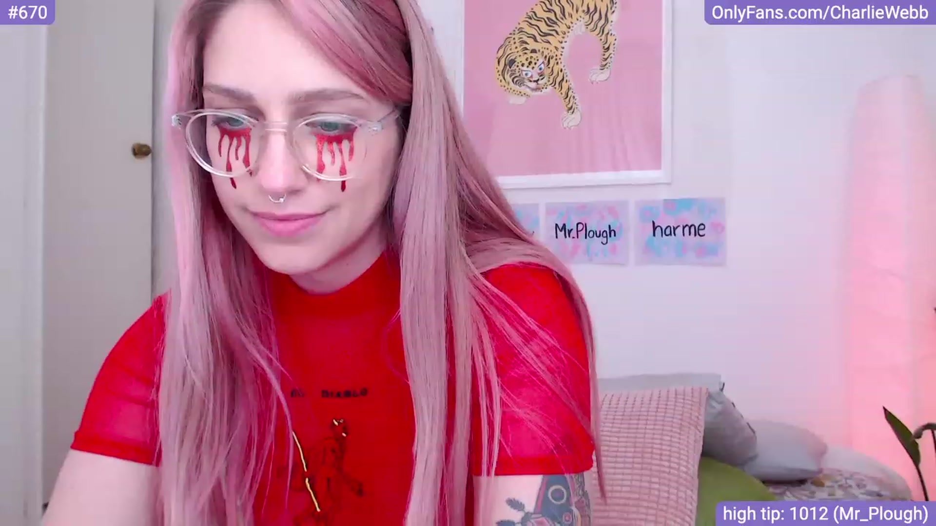 Gallery image thumbnail from CharlieWebb's myfreecams stream on, 10/29/2023, 14:30 image 7 of 20