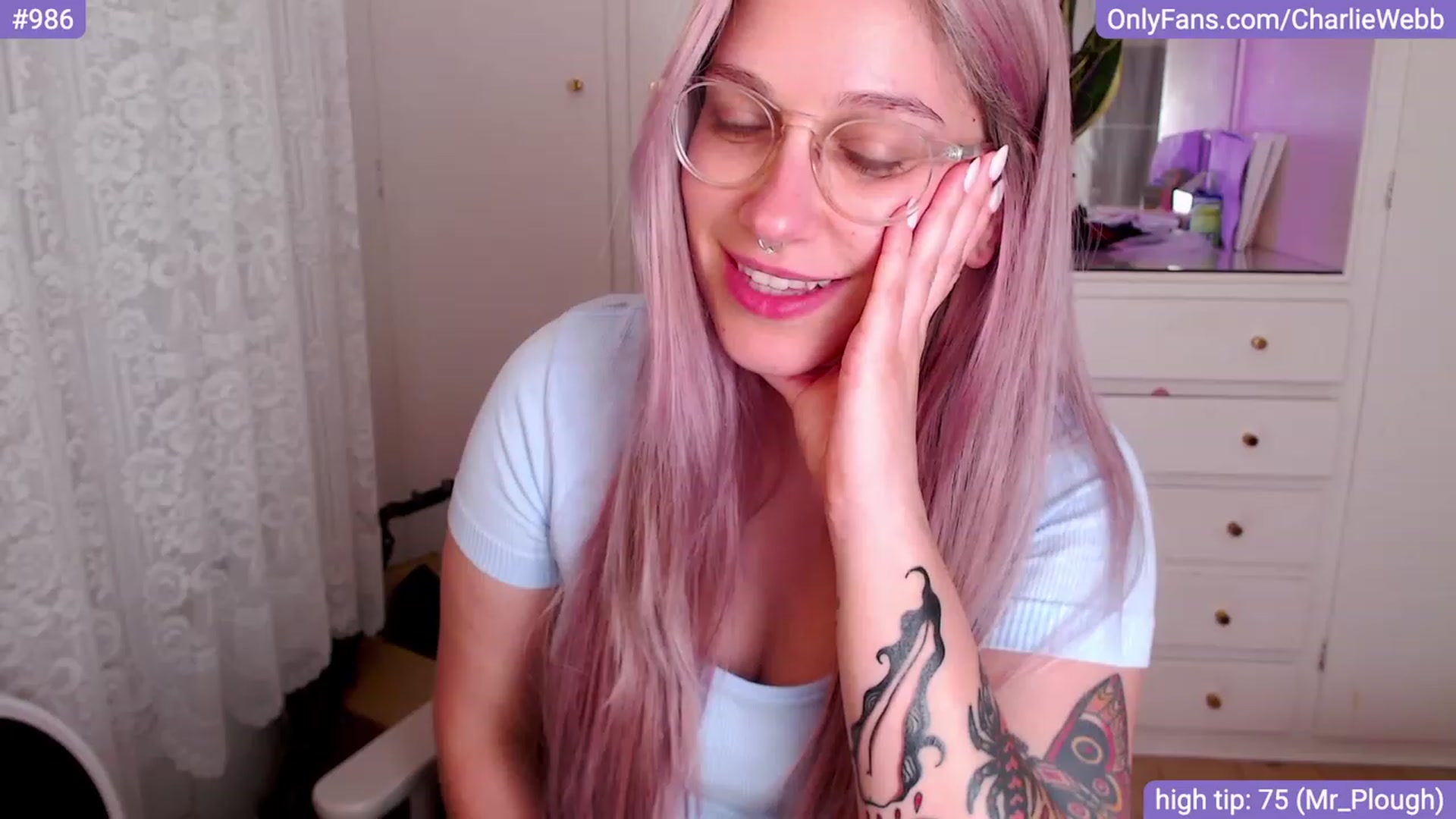 Gallery image thumbnail from CharlieWebb's myfreecams stream on, 11/23/2023, 11:43 image 14 of 20