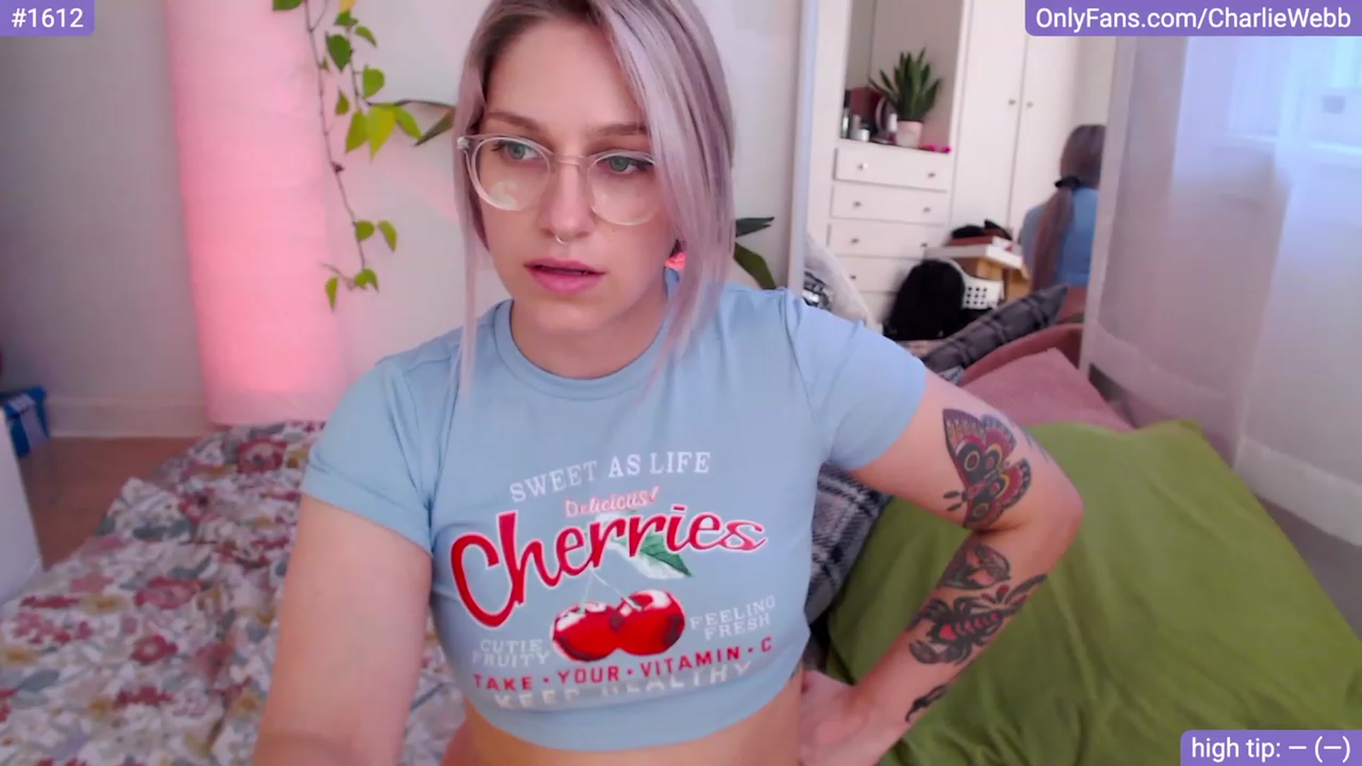 Gallery image thumbnail from CharlieWebb's myfreecams stream on, 12/12/2023, 12:18 image 1 of 20
