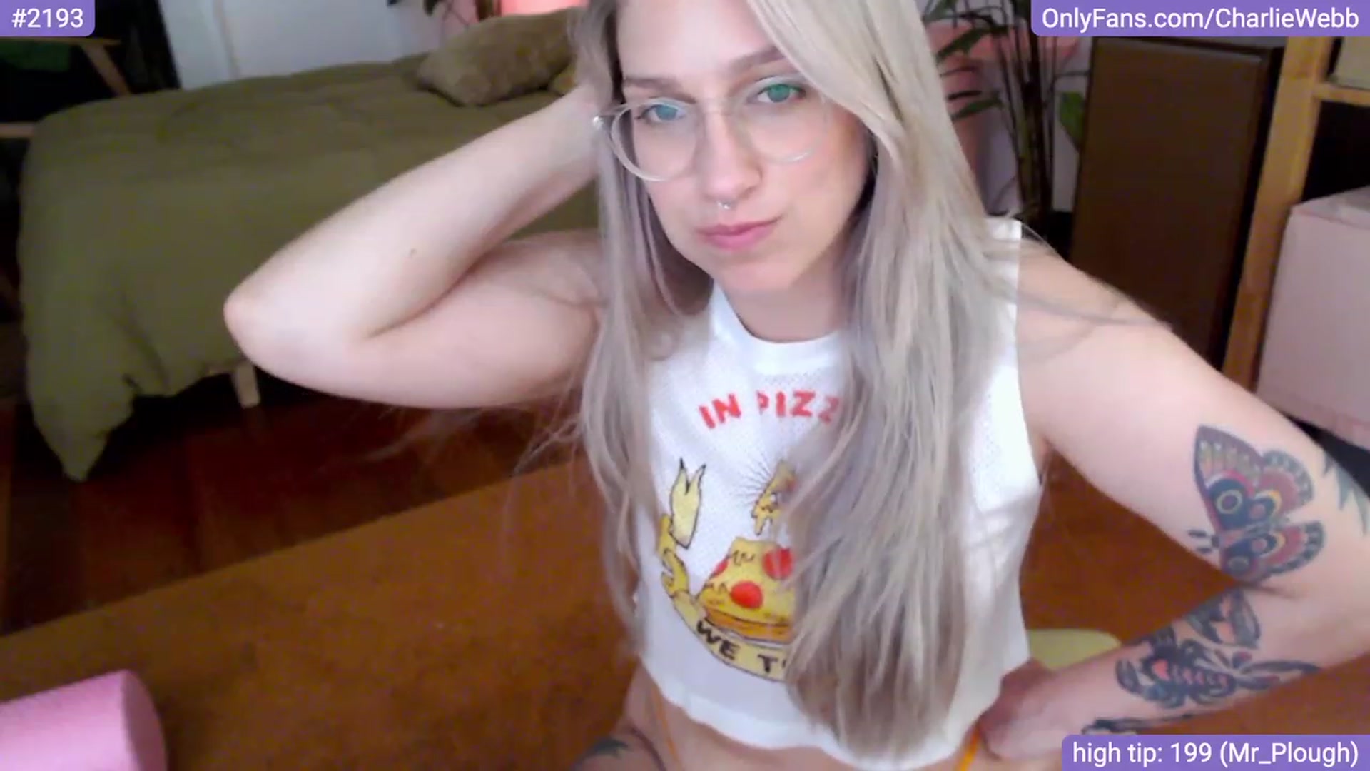 Gallery image thumbnail from CharlieWebb's myfreecams stream on, 01/03/2024, 10:30 image 20 of 20