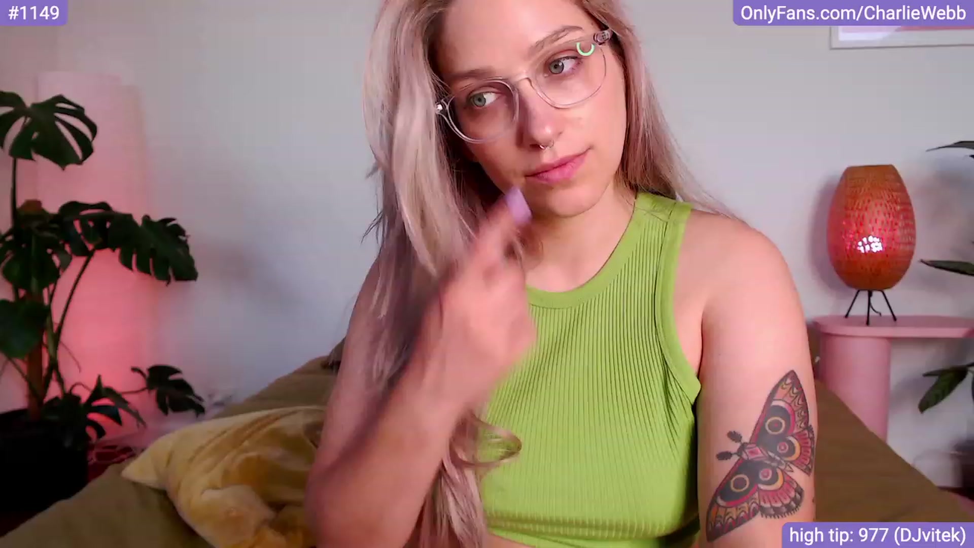 Gallery image thumbnail from CharlieWebb's myfreecams stream on, 01/07/2024, 09:14 image 17 of 20