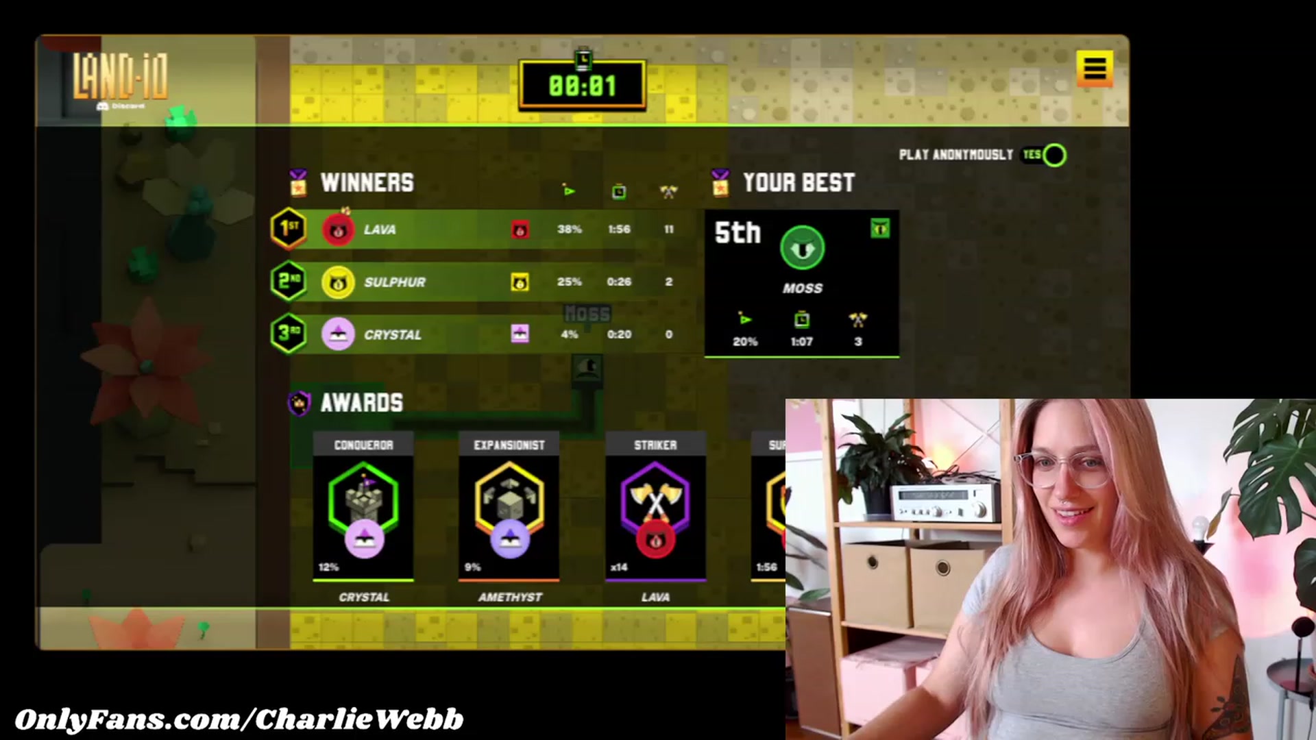 Gallery image thumbnail from CharlieWebb's myfreecams stream on, 01/14/2024, 08:28 image 14 of 20