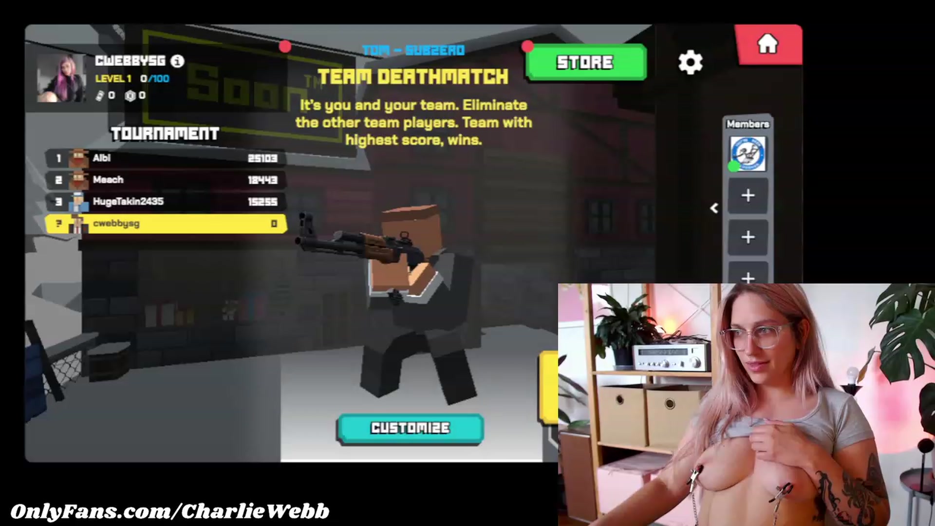 Gallery image thumbnail from CharlieWebb's myfreecams stream on, 01/14/2024, 08:28 image 8 of 20