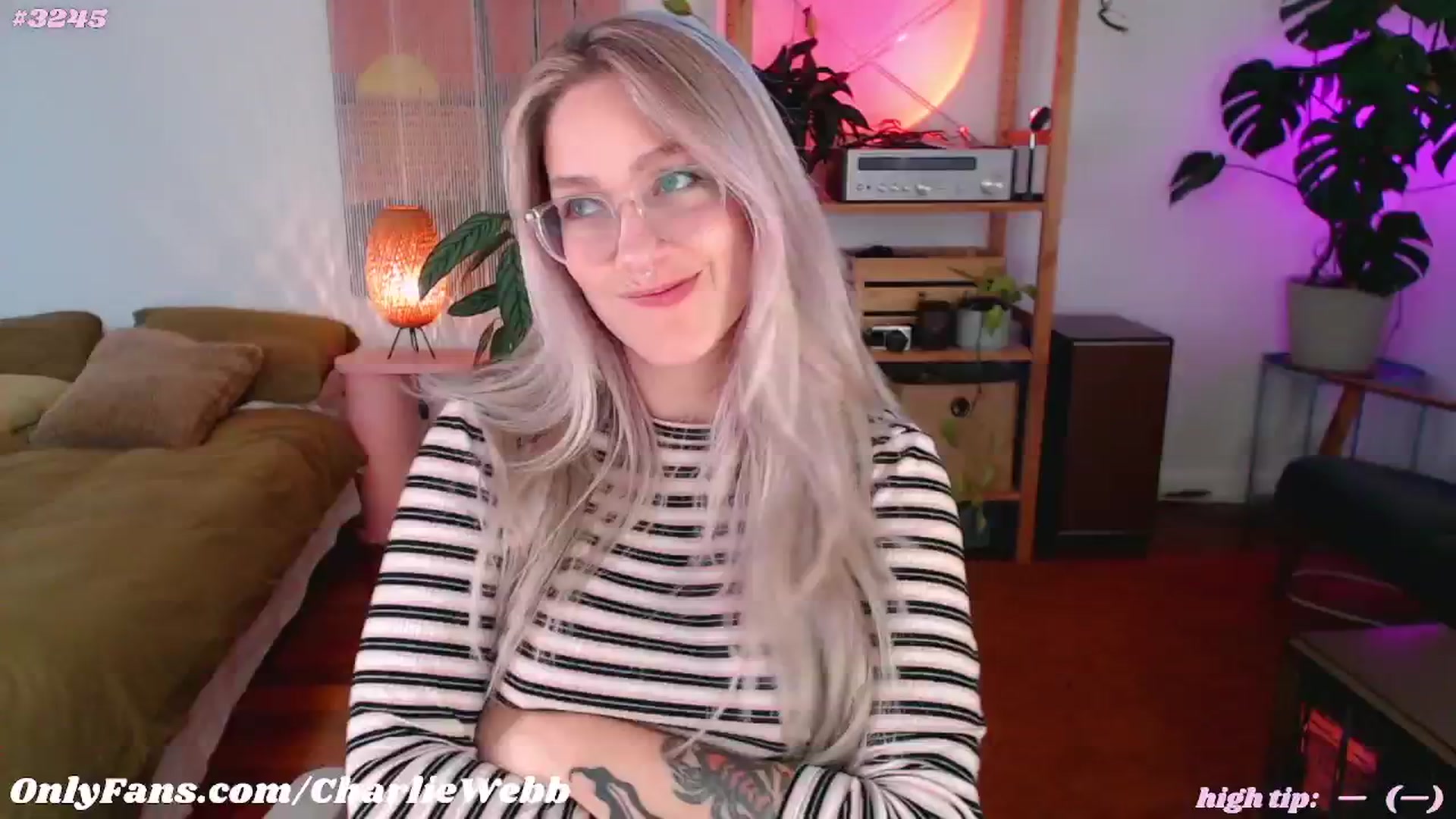 Gallery image thumbnail from CharlieWebb's myfreecams stream on, 05/19/2024, 08:39 image 1 of 20