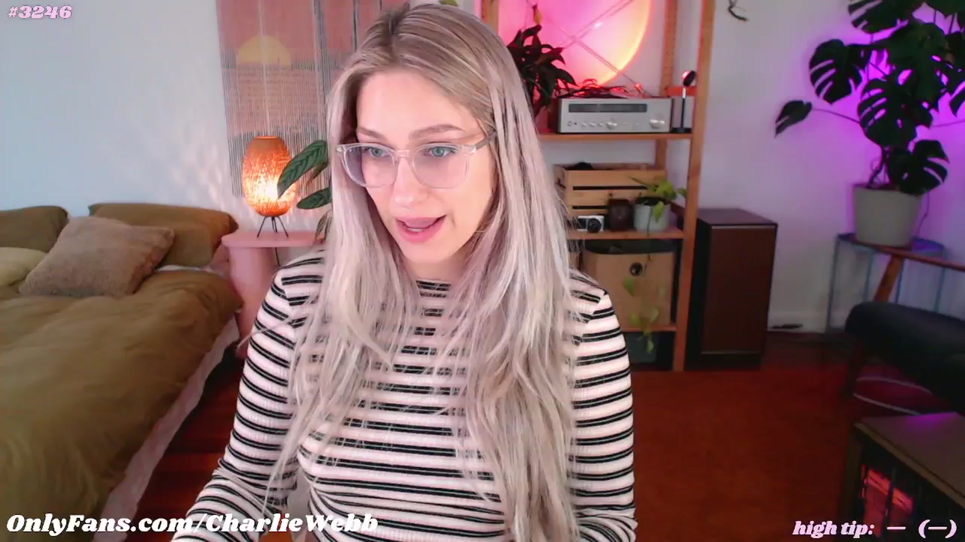 Gallery image thumbnail from CharlieWebb's myfreecams stream on, 05/19/2024, 08:39 image 2 of 20