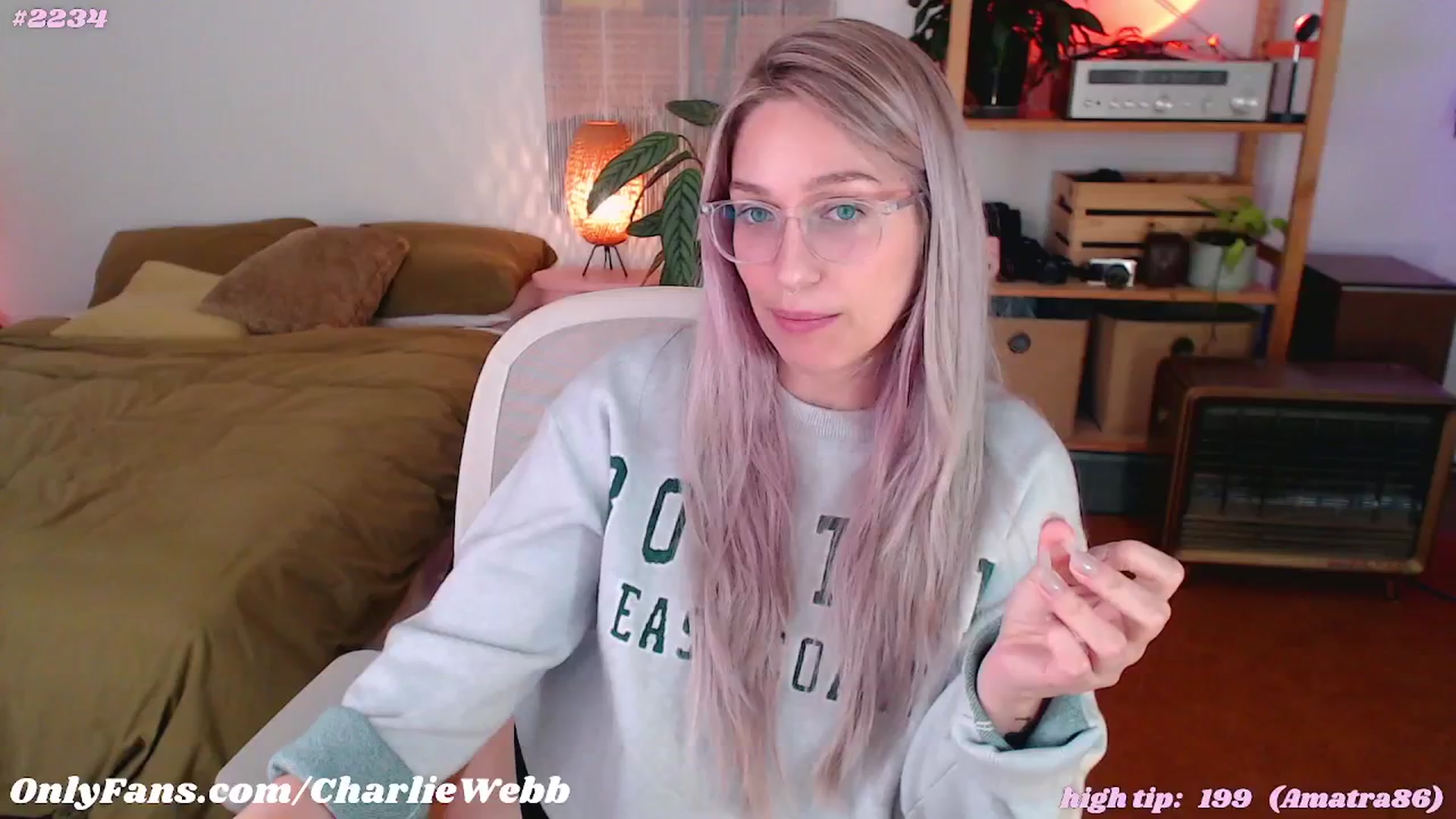 Gallery image thumbnail from CharlieWebb's myfreecams stream on, 05/23/2024, 09:01 image 20 of 20