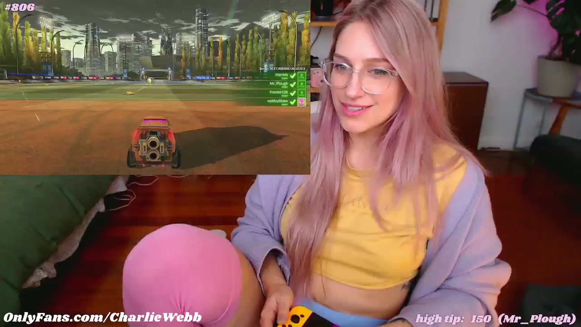 Gallery image thumbnail from CharlieWebb's myfreecams stream on, 06/09/2024, 05:06 image 7 of 20