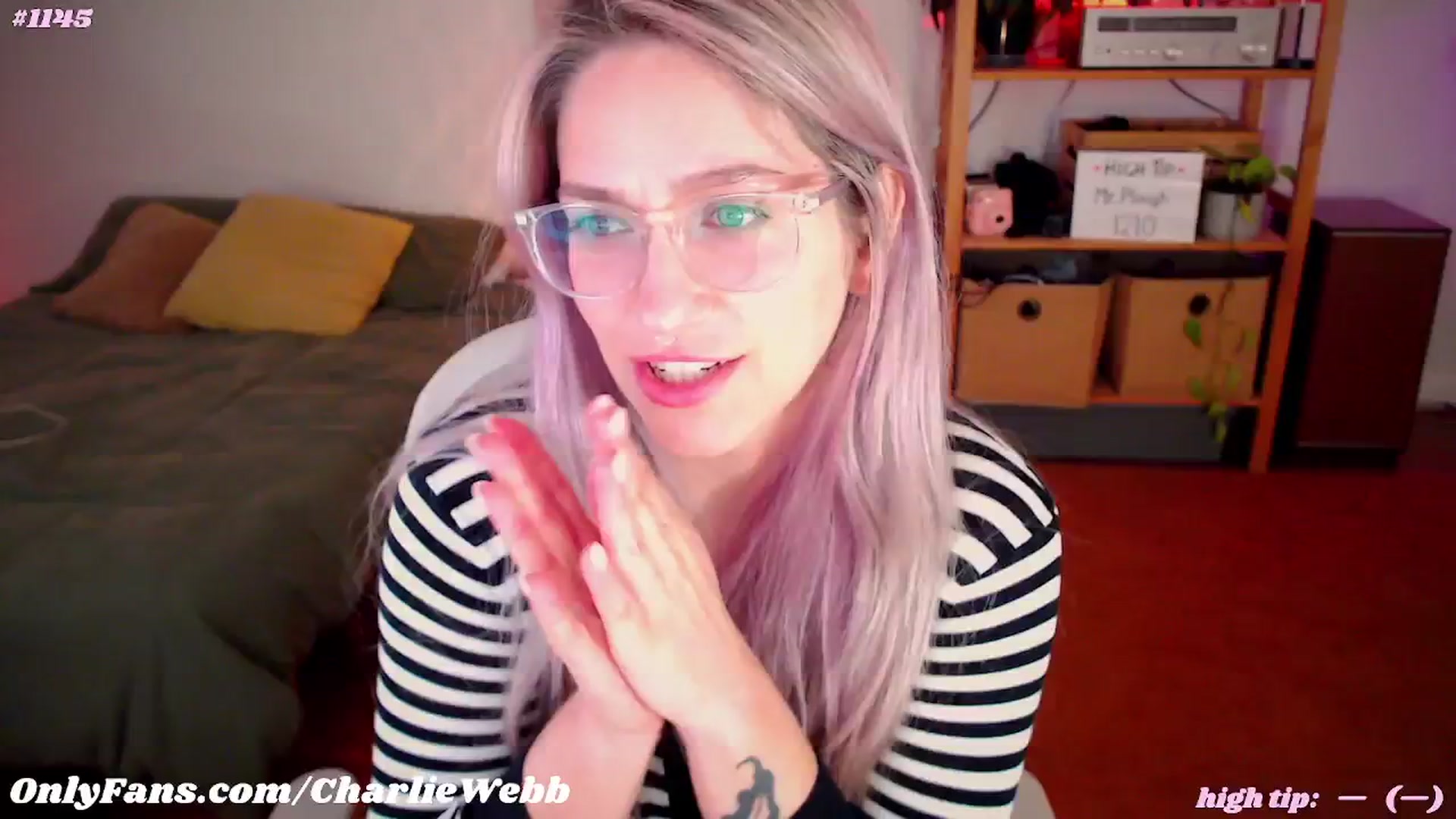 Gallery image thumbnail from CharlieWebb's myfreecams stream on, 06/18/2024, 09:16 image 6 of 20