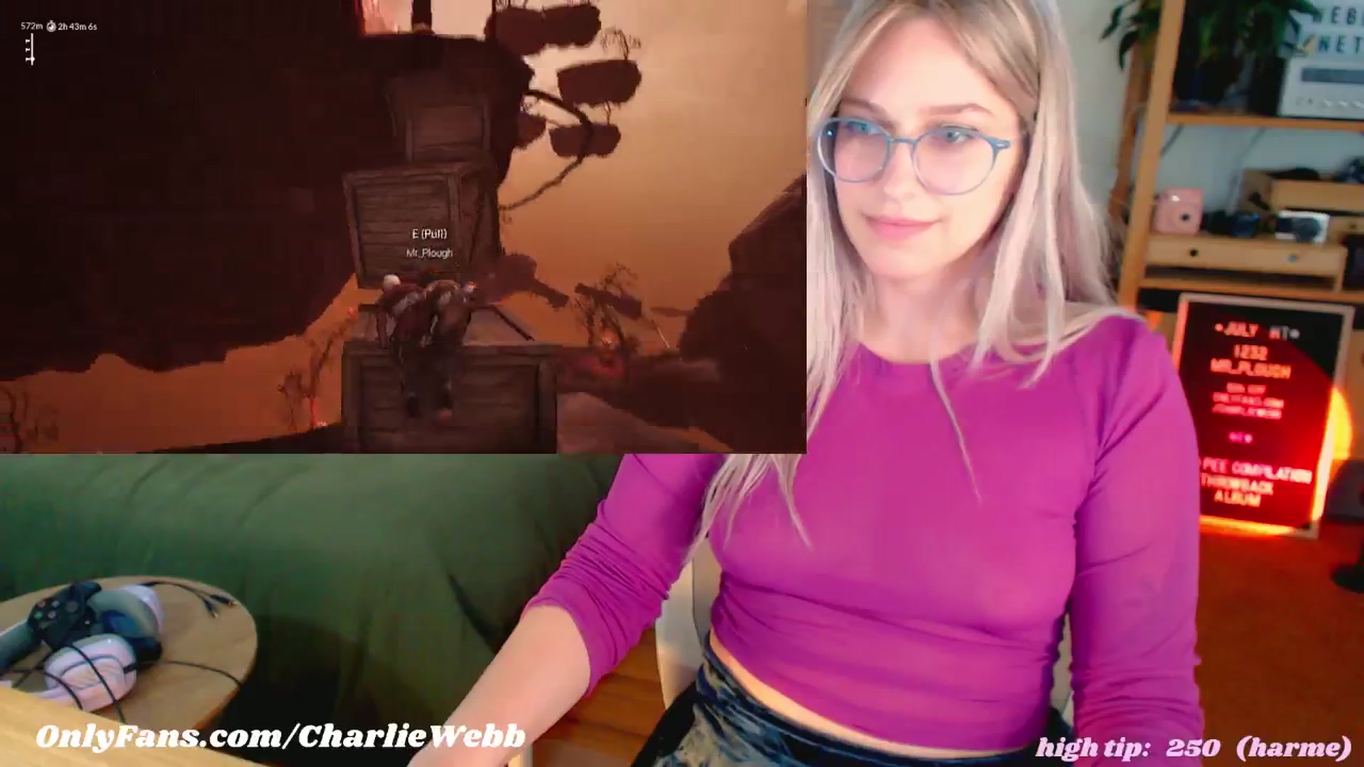 Gallery image thumbnail from CharlieWebb's myfreecams stream on, 07/21/2024, 06:36 image 19 of 20