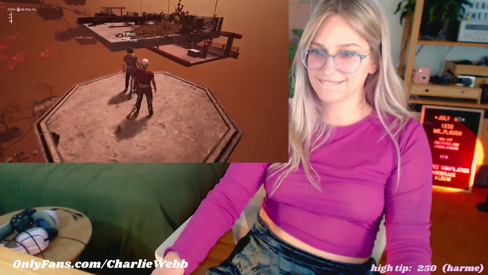 Gallery image thumbnail from CharlieWebb's myfreecams stream on, 07/21/2024, 07:43 image 2 of 20