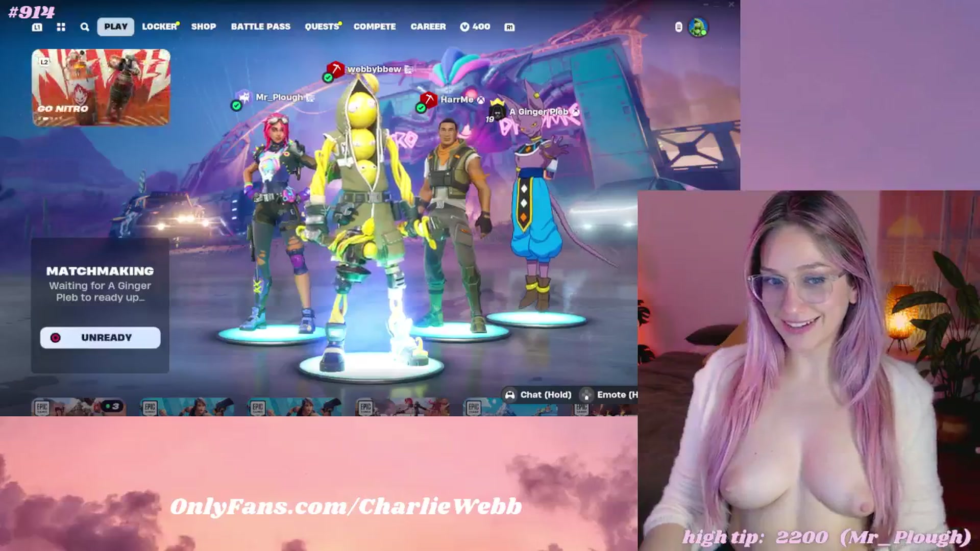 Gallery image thumbnail from CharlieWebb's myfreecams stream on, 08/15/2024, 12:31 image 5 of 20