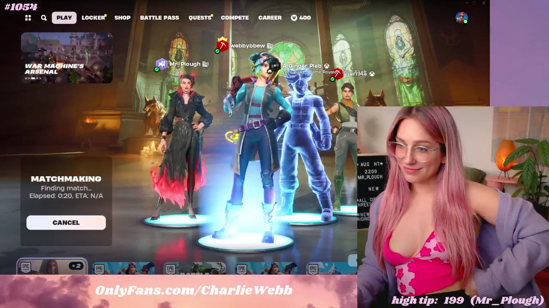 Gallery image thumbnail from CharlieWebb's myfreecams stream on, 08/18/2024, 07:56 image 3 of 20