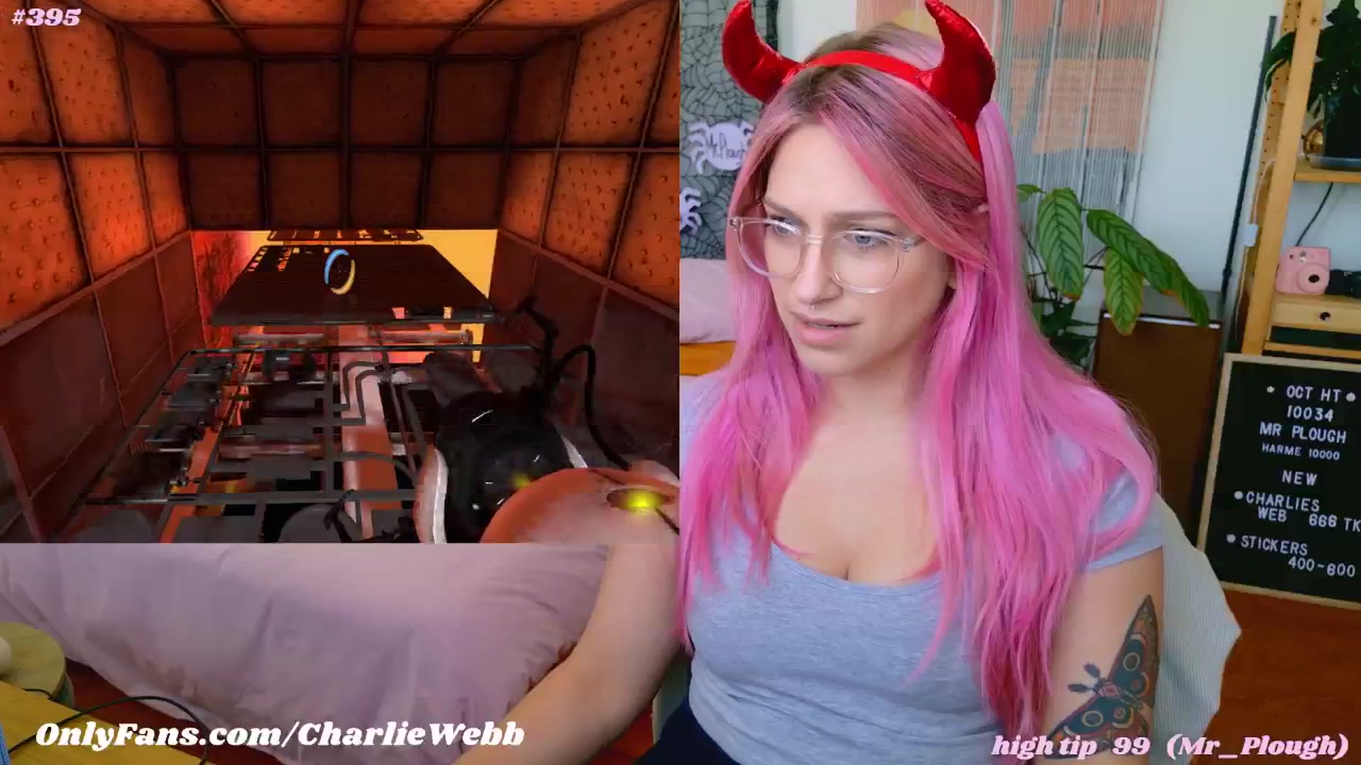 Gallery image thumbnail from CharlieWebb's myfreecams stream on, 10/28/2024, 03:57 image 9 of 20