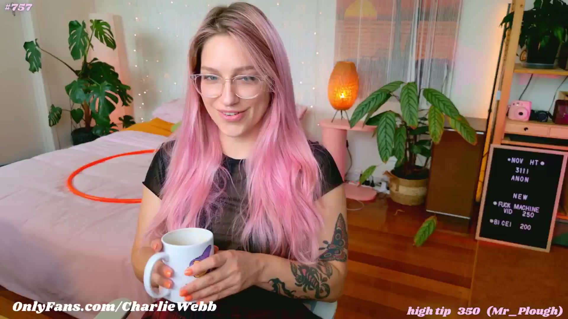 Gallery image thumbnail from CharlieWebb's myfreecams stream on, 11/24/2024, 24:01 image 19 of 20