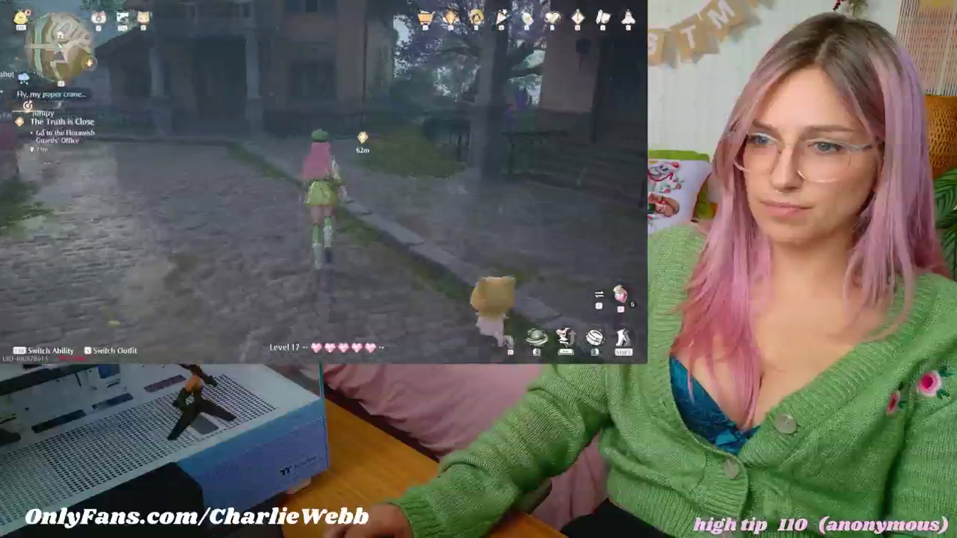 Gallery image thumbnail from CharlieWebb's myfreecams stream on, 12/23/2024, 06:49 image 4 of 20