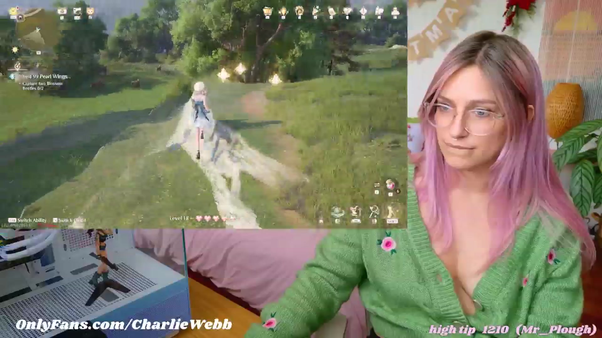 Gallery image thumbnail from CharlieWebb's myfreecams stream on, 12/23/2024, 06:49 image 12 of 20