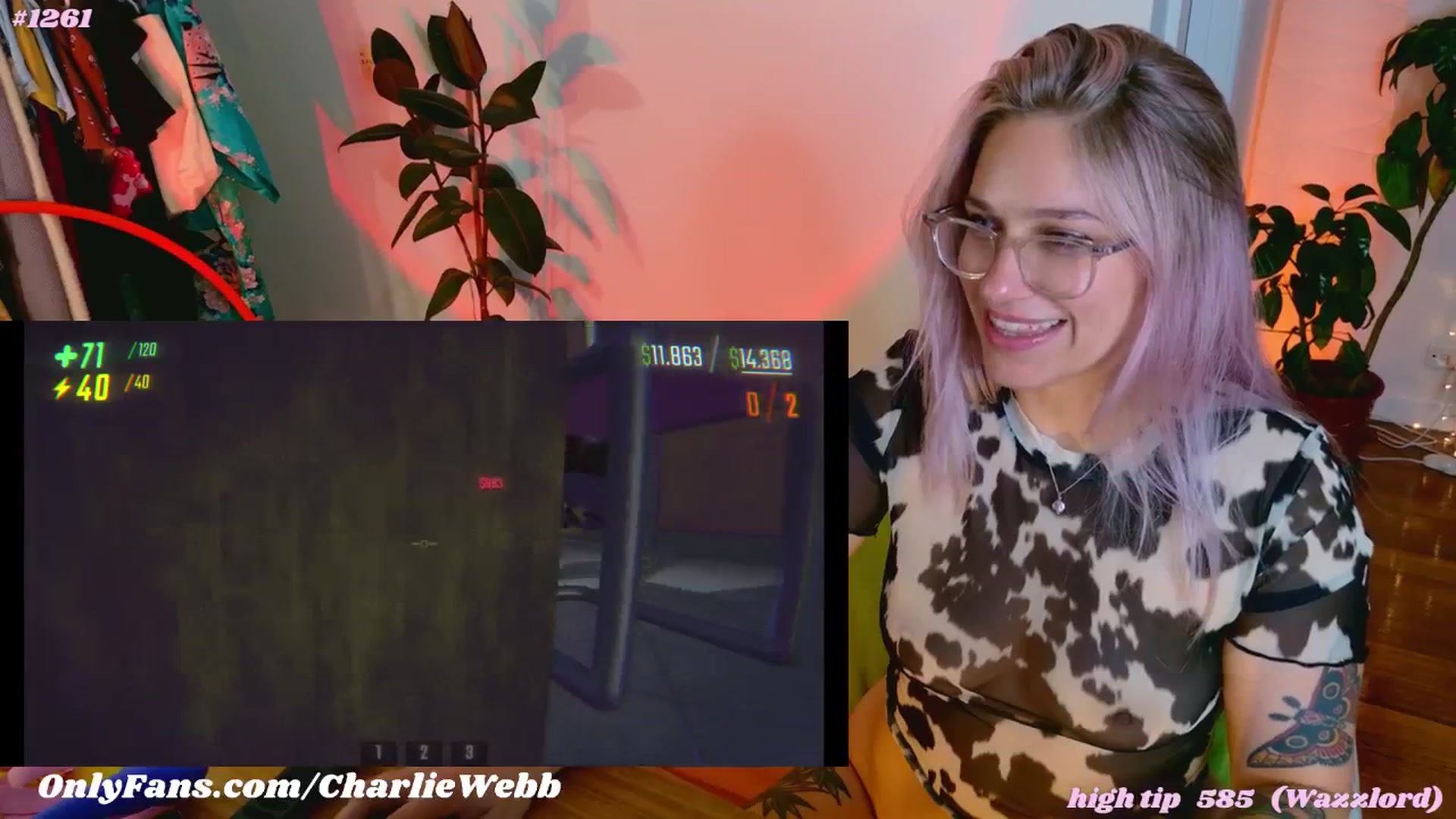 Gallery image thumbnail from CharlieWebb's myfreecams stream on, 03/20/2025, 10:42 image 13 of 20