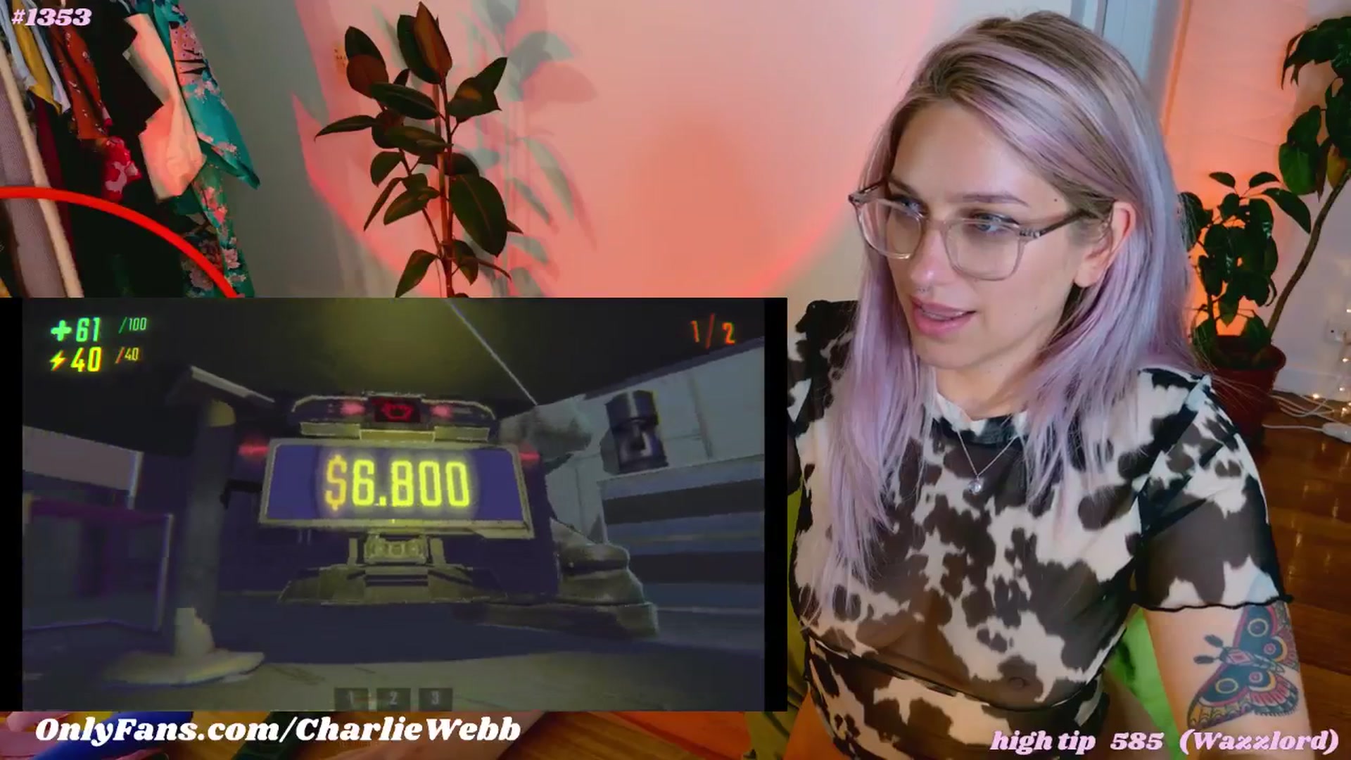 Gallery image thumbnail from CharlieWebb's myfreecams stream on, 03/20/2025, 10:42 image 5 of 20