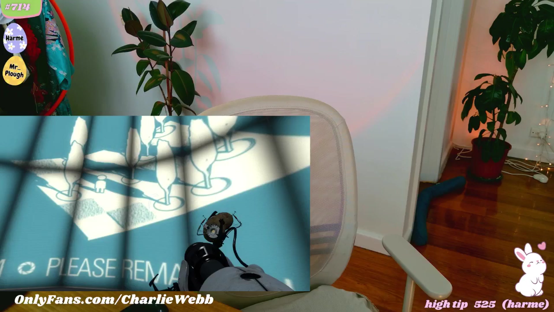 Gallery image thumbnail from CharlieWebb's myfreecams stream on, 04/03/2025, 06:31 image 19 of 20