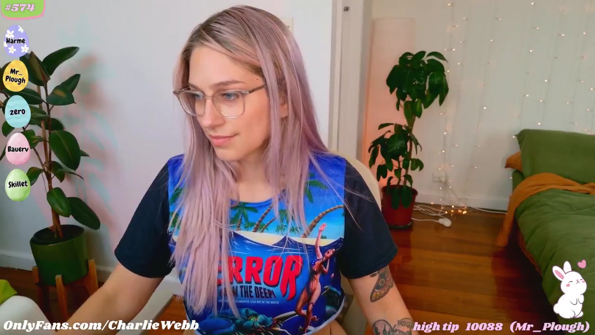 Gallery image thumbnail from CharlieWebb's myfreecams stream on, 04/13/2025, 08:00 image 11 of 20