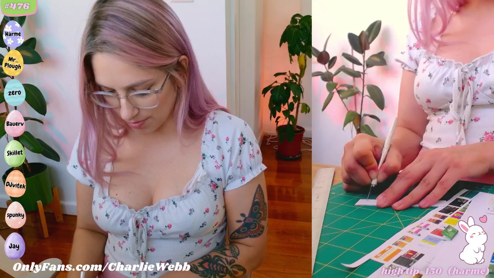 Gallery image thumbnail from CharlieWebb's myfreecams stream on, 04/24/2025, 07:06 image 2 of 20