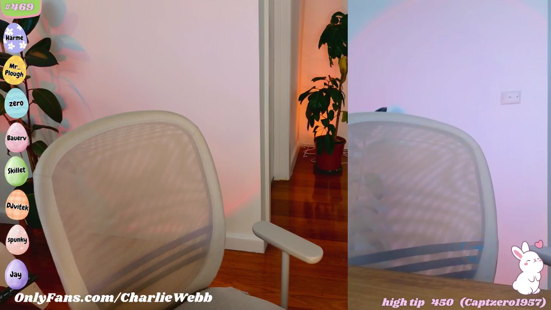 Gallery image thumbnail from CharlieWebb's myfreecams stream on, 04/24/2025, 08:56 image 3 of 20