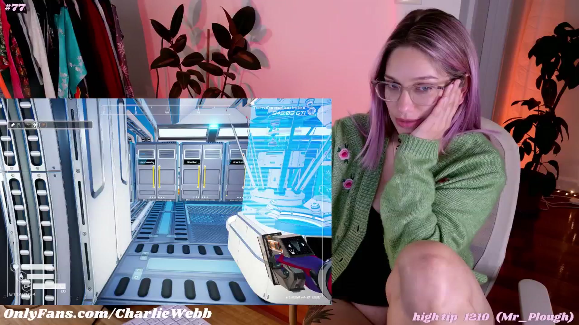 Gallery image thumbnail from CharlieWebb's myfreecams stream on, 06/01/2025, 09:51 image 18 of 20