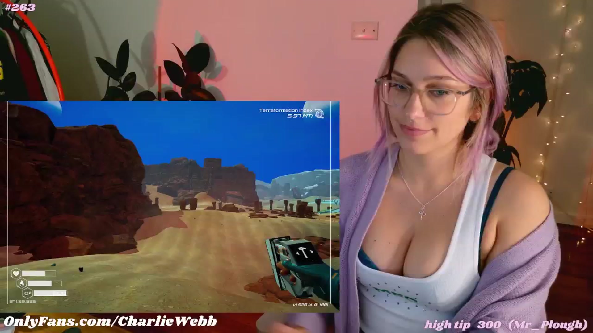 Gallery image thumbnail from CharlieWebb's myfreecams stream on, 06/05/2025, 07:42 image 18 of 20
