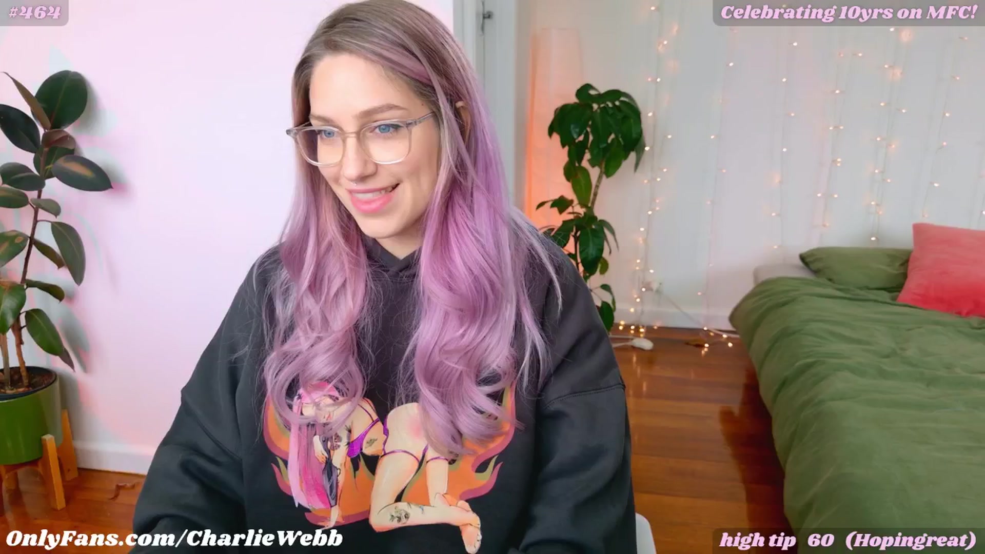 Gallery image thumbnail from CharlieWebb's myfreecams stream on, 06/29/2025, 06:35 image 1 of 20
