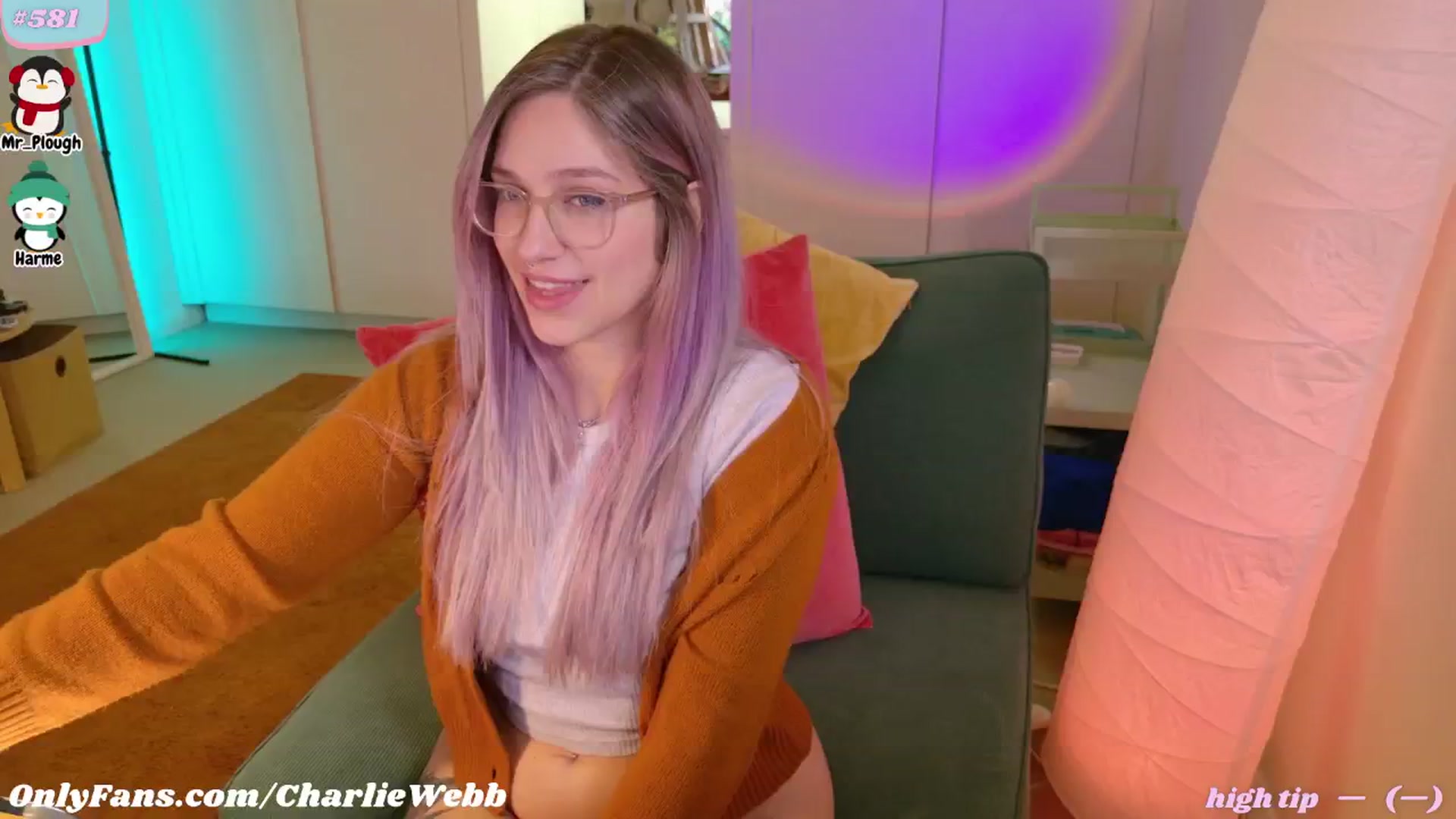 Gallery image thumbnail from CharlieWebb's myfreecams stream on, 08/04/2025, 02:18 image 2 of 20