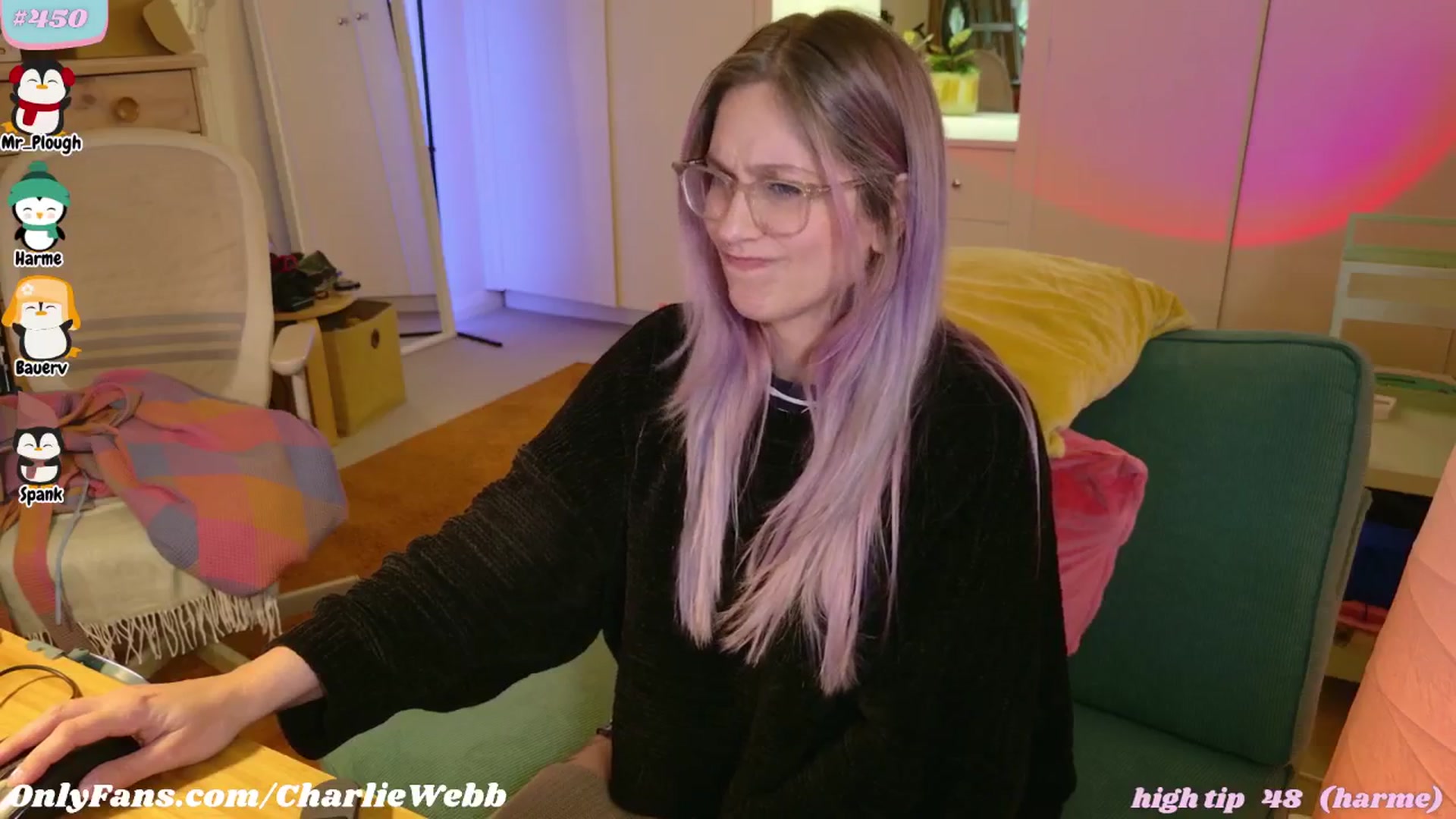Gallery image thumbnail from CharlieWebb's myfreecams stream on, 08/05/2025, 05:54 image 4 of 20