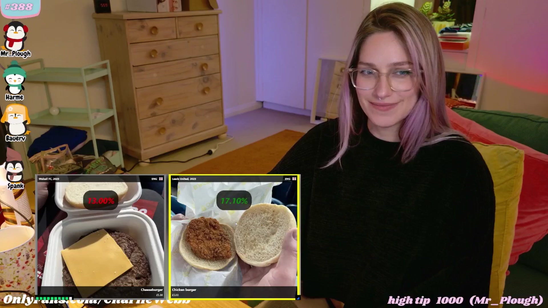 Gallery image thumbnail from CharlieWebb's myfreecams stream on, 08/05/2025, 08:17 image 19 of 20