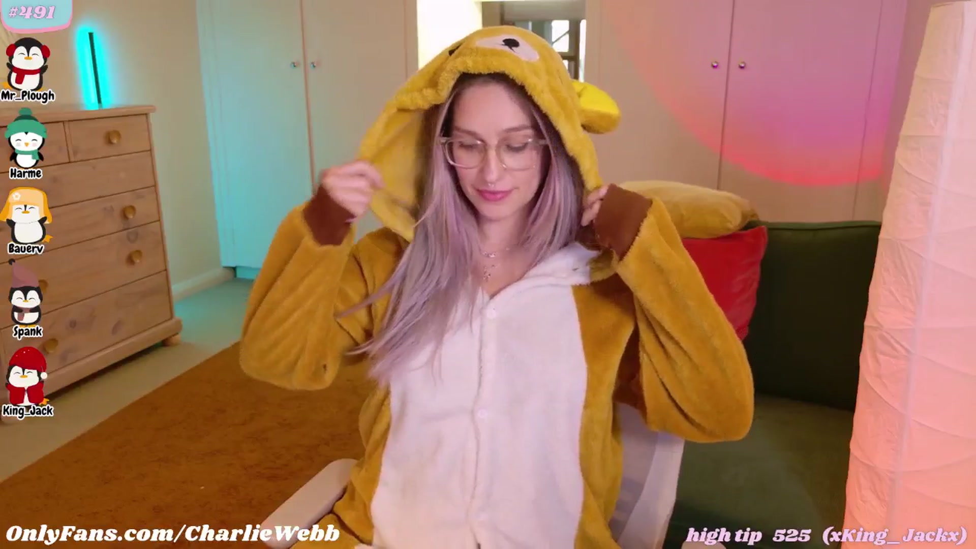 Gallery image thumbnail from CharlieWebb's myfreecams stream on, 08/07/2025, 09:09 image 2 of 20