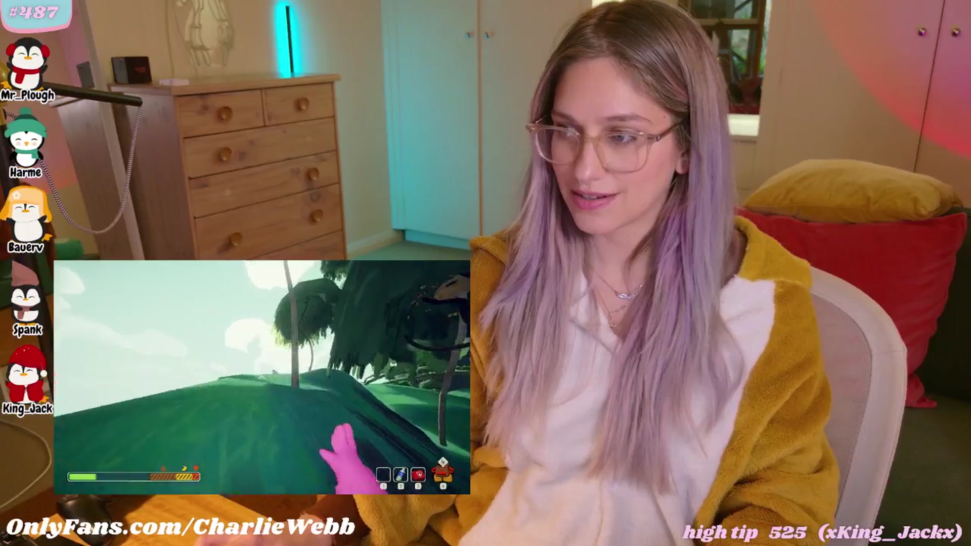 Gallery image thumbnail from CharlieWebb's myfreecams stream on, 08/07/2025, 09:09 image 7 of 20