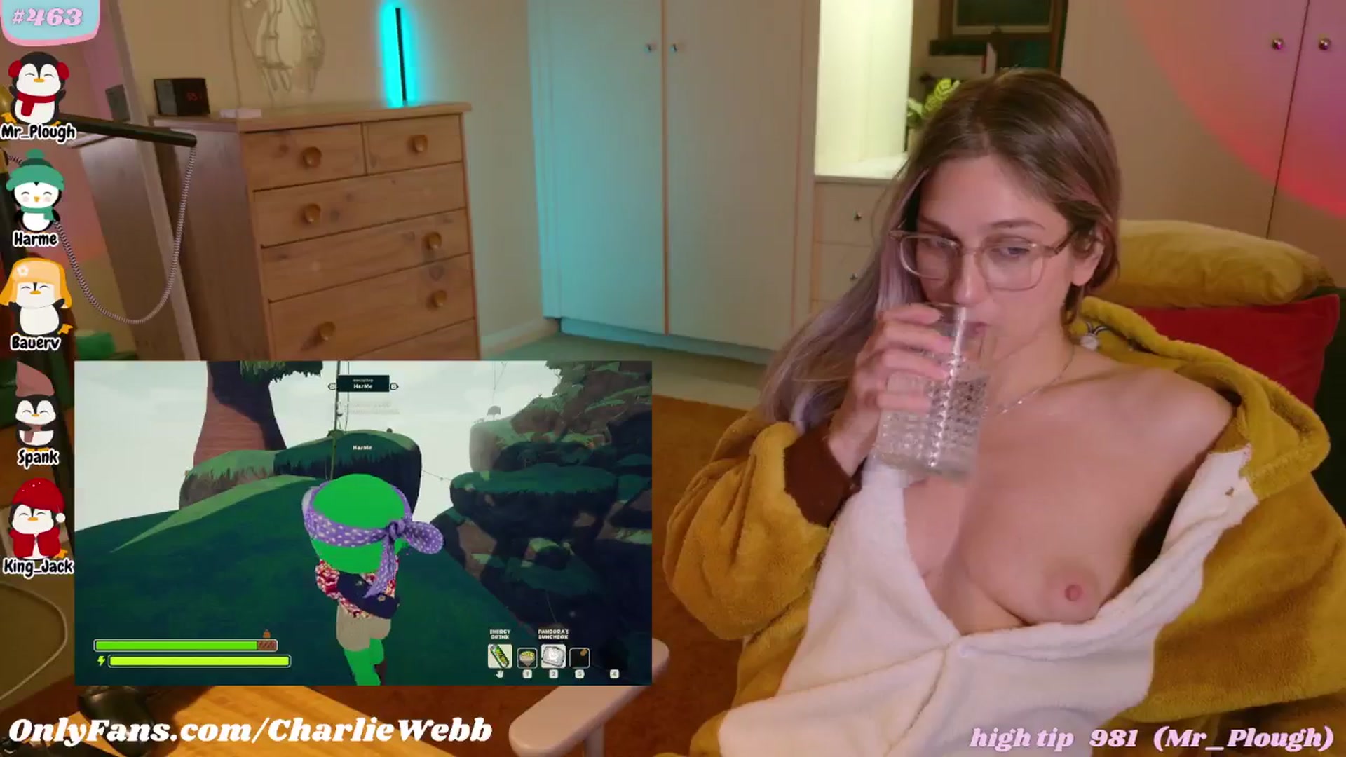 Gallery image thumbnail from CharlieWebb's myfreecams stream on, 08/07/2025, 09:09 image 14 of 20