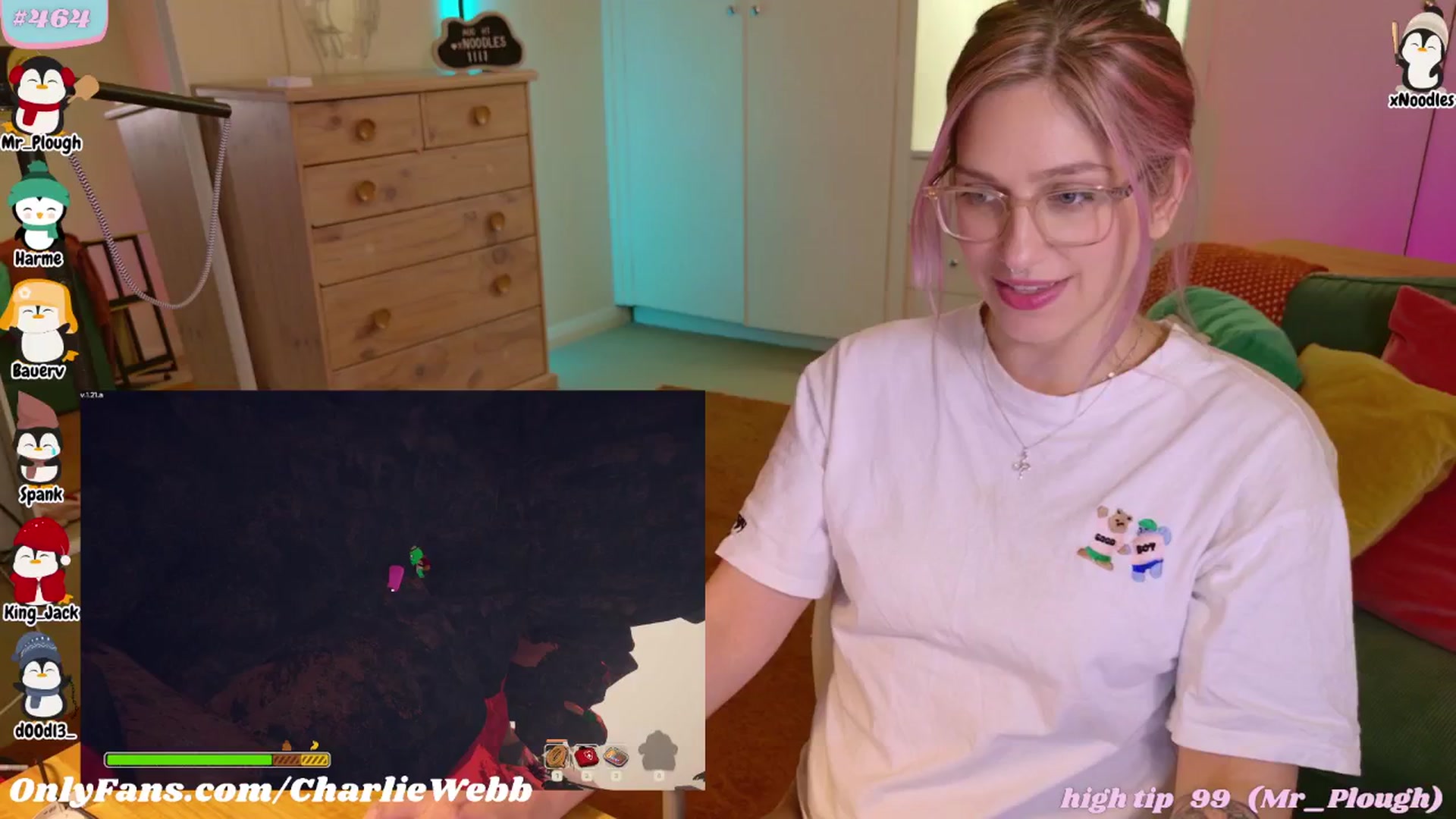 Gallery image thumbnail from CharlieWebb's myfreecams stream on, 08/12/2025, 06:40 image 9 of 20