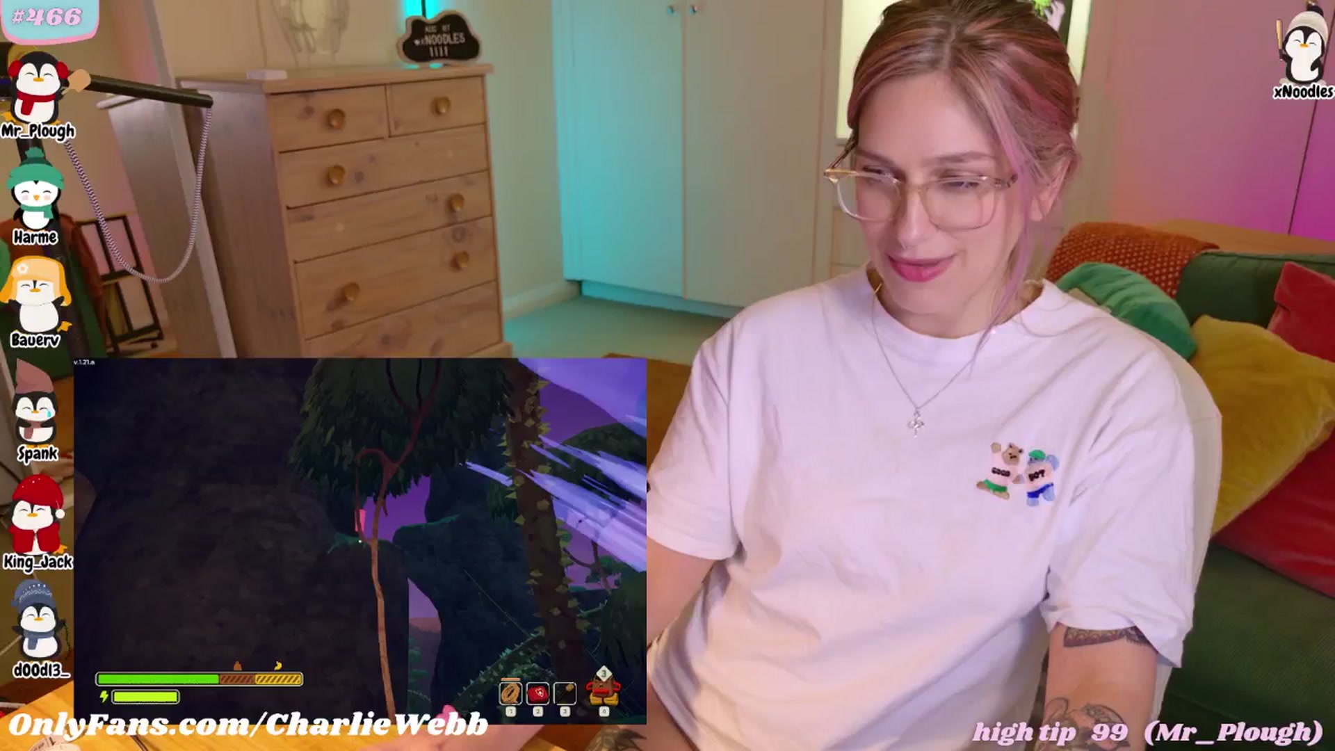 Gallery image thumbnail from CharlieWebb's myfreecams stream on, 08/12/2025, 06:40 image 17 of 20