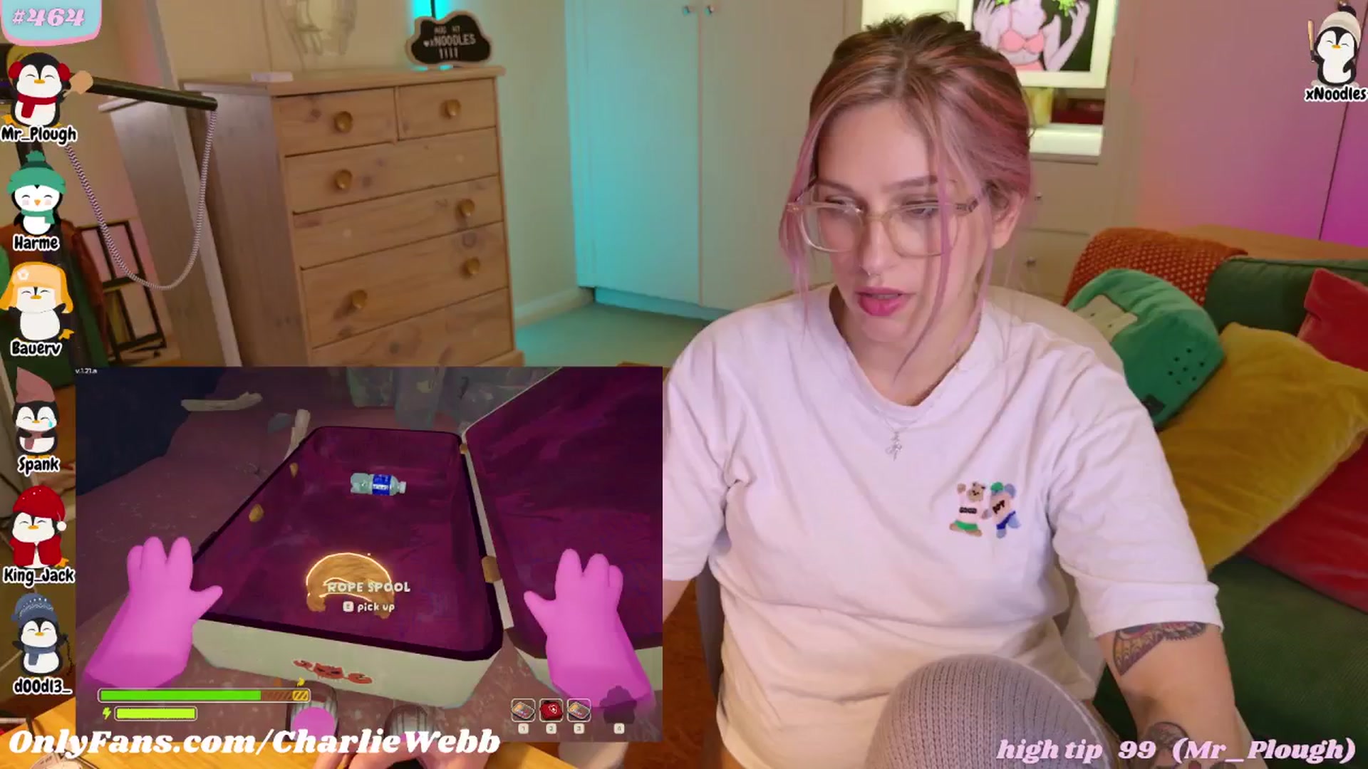 Gallery image thumbnail from CharlieWebb's myfreecams stream on, 08/12/2025, 06:40 image 6 of 20