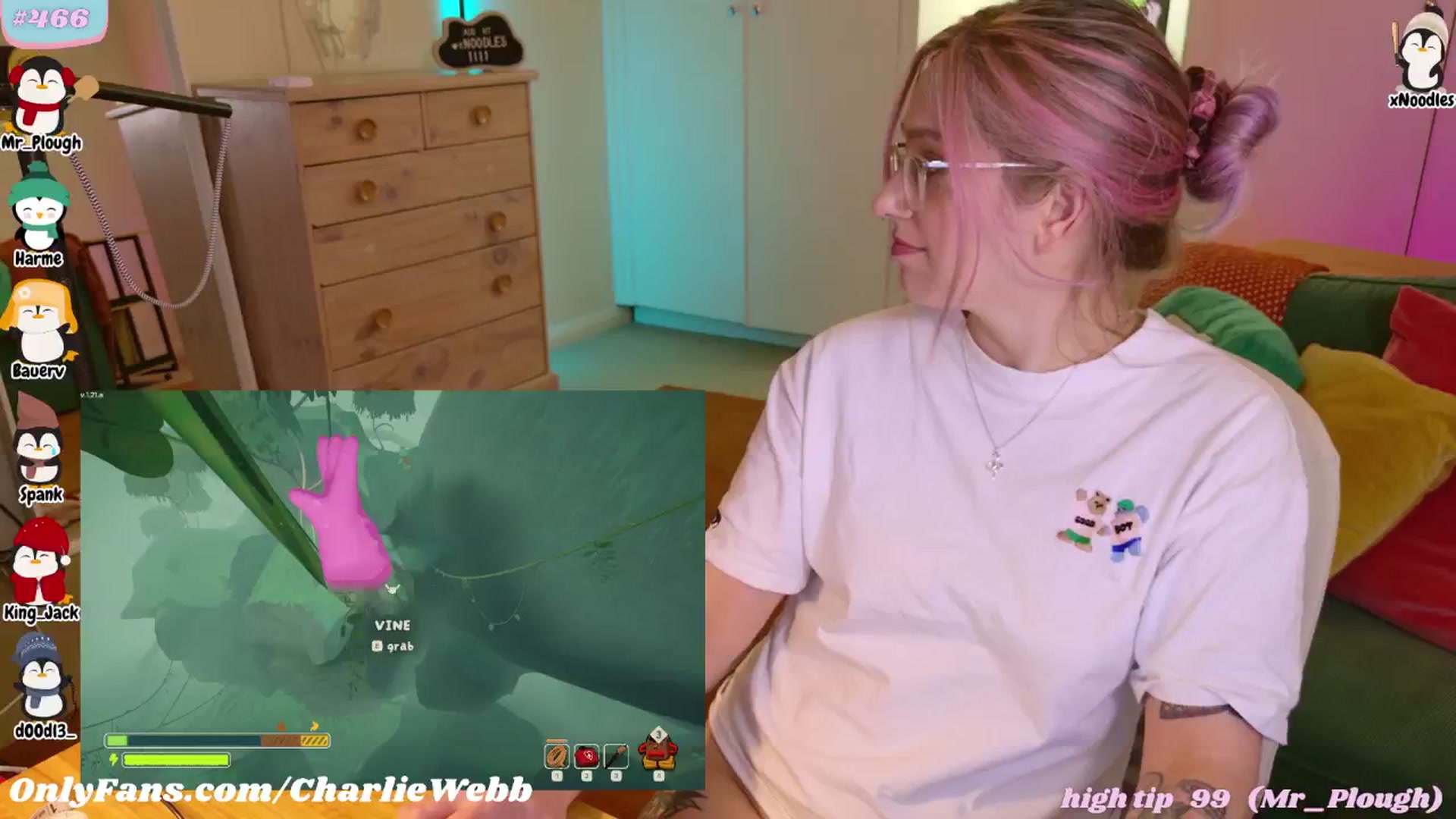 Gallery image thumbnail from CharlieWebb's myfreecams stream on, 08/12/2025, 06:40 image 16 of 20