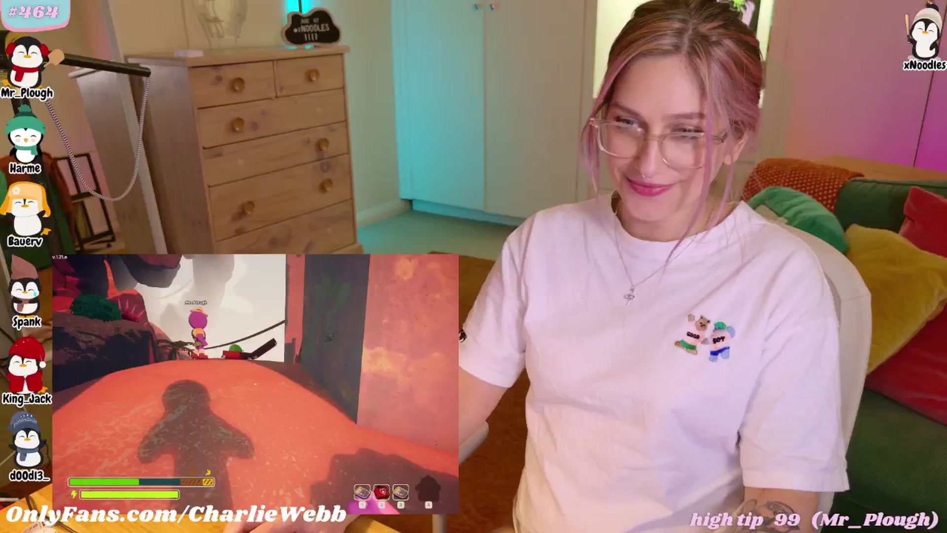 Gallery image thumbnail from CharlieWebb's myfreecams stream on, 08/12/2025, 06:40 image 7 of 20