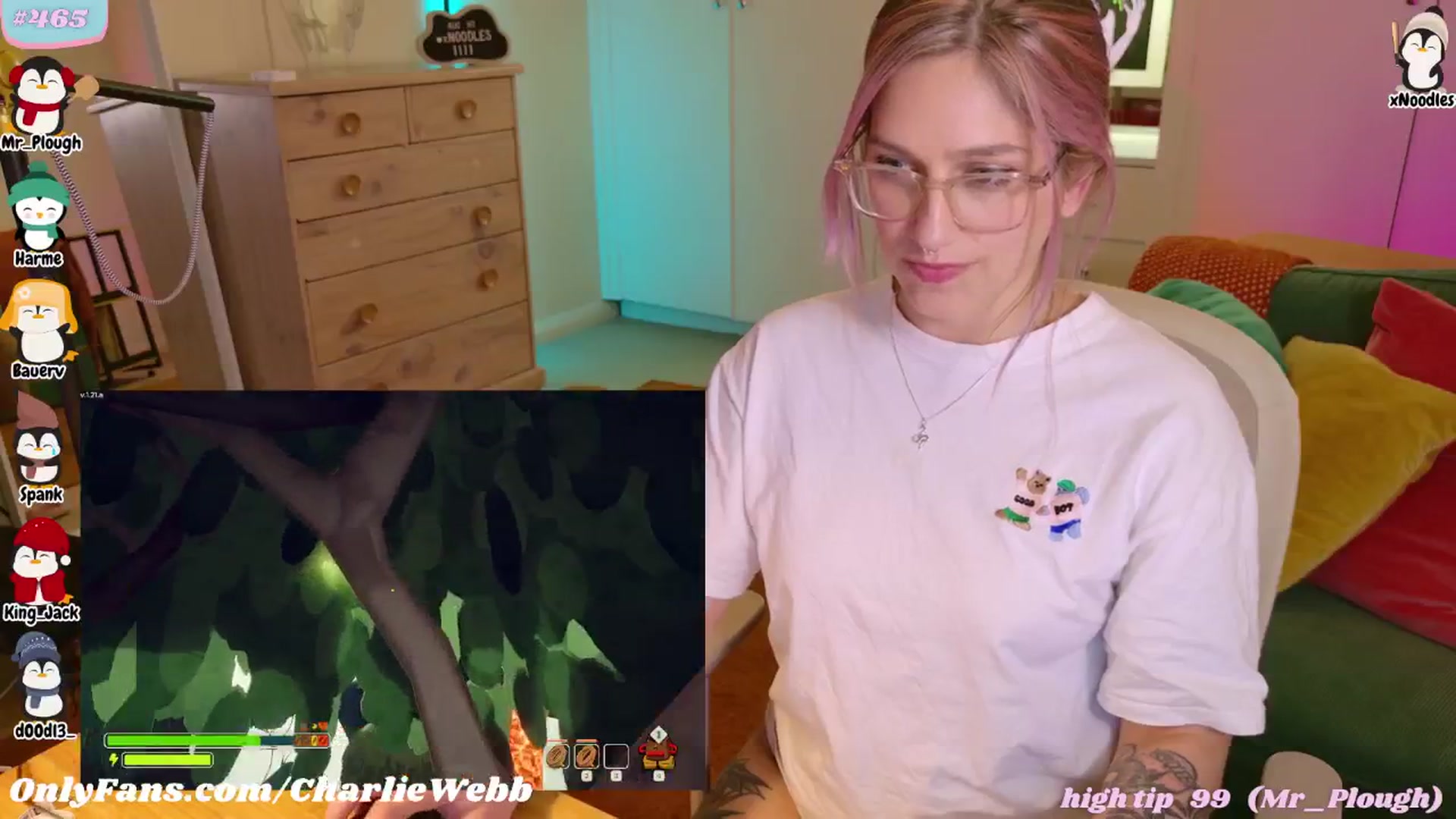 Gallery image thumbnail from CharlieWebb's myfreecams stream on, 08/12/2025, 09:35 image 2 of 20