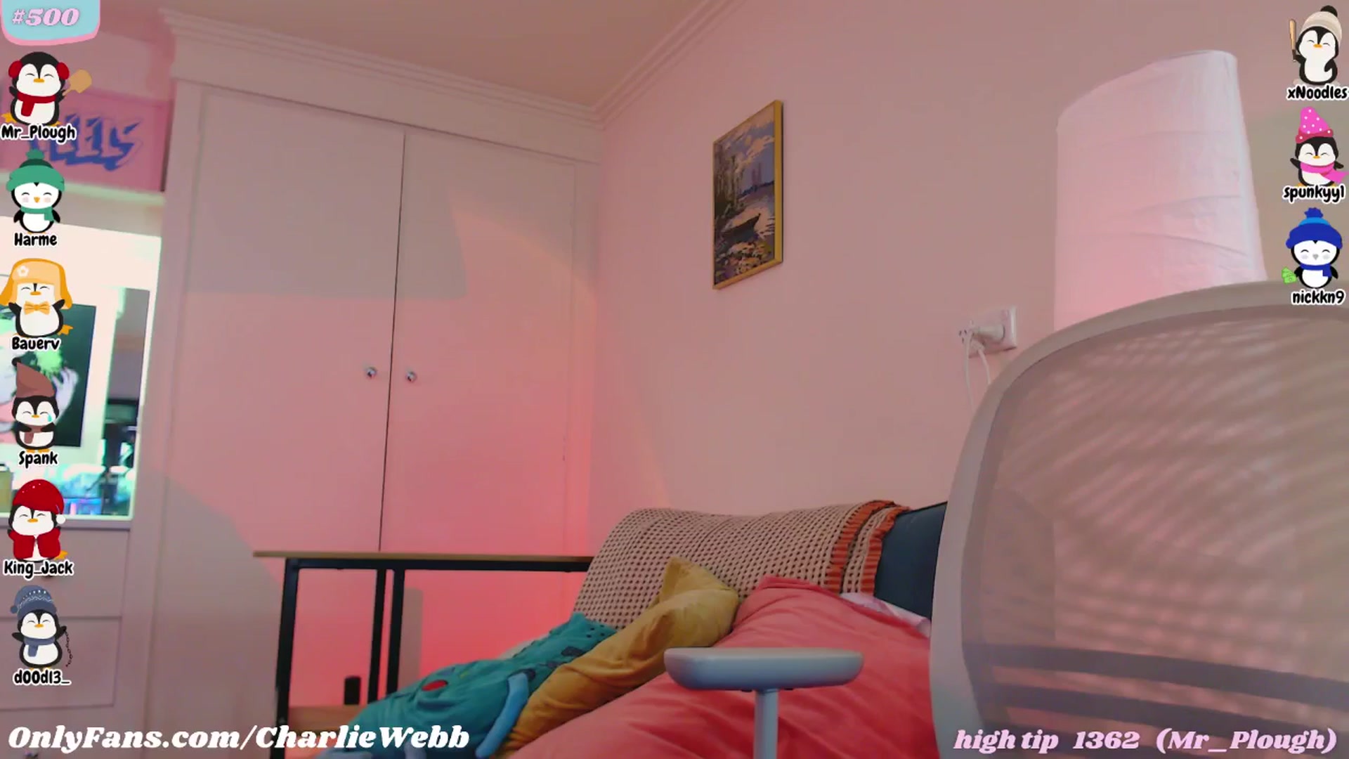 Gallery image thumbnail from CharlieWebb's myfreecams stream on, 08/21/2025, 10:02 image 6 of 20