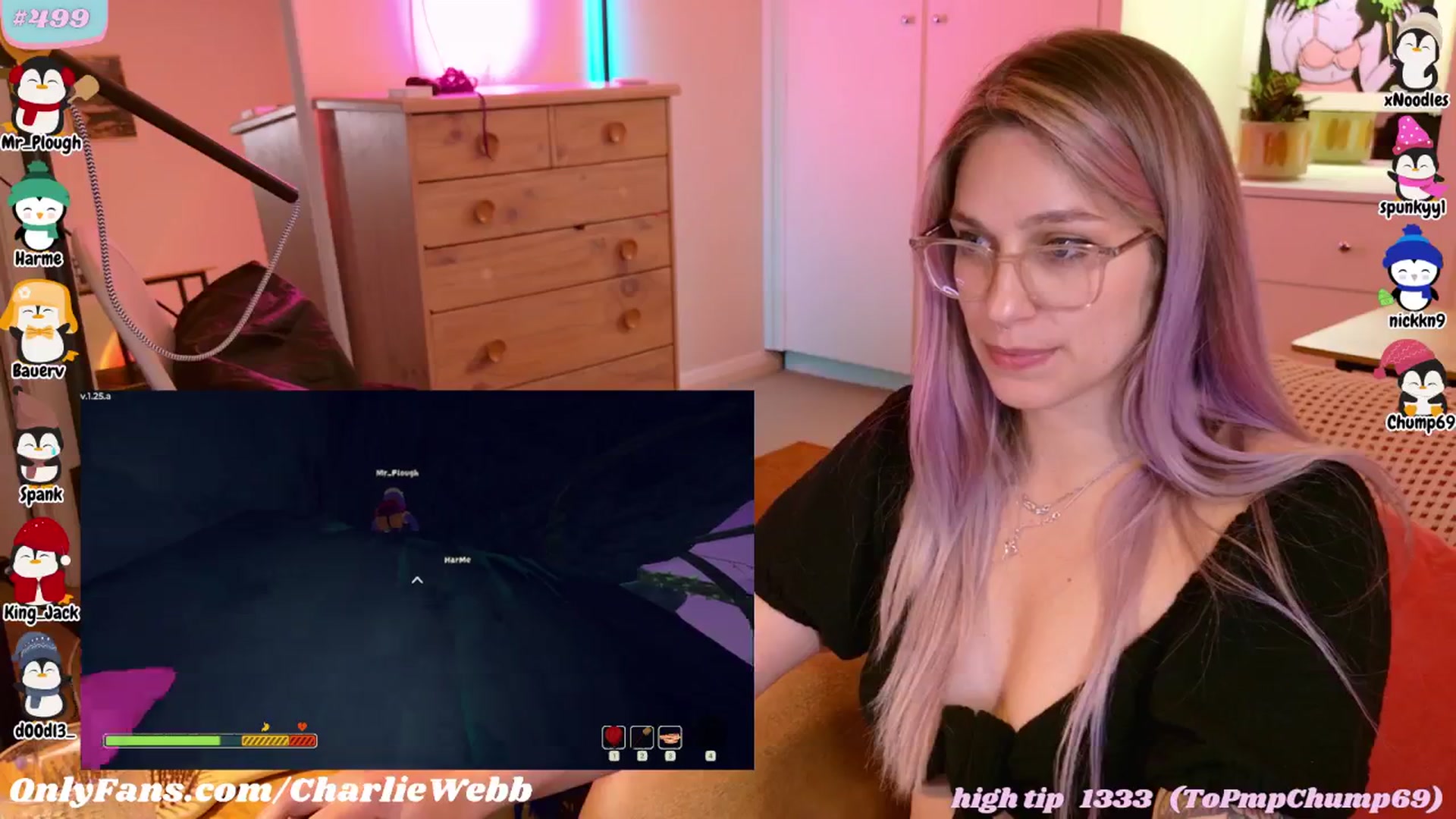 Gallery image thumbnail from CharlieWebb's myfreecams stream on, 08/25/2025, 08:19 image 10 of 20