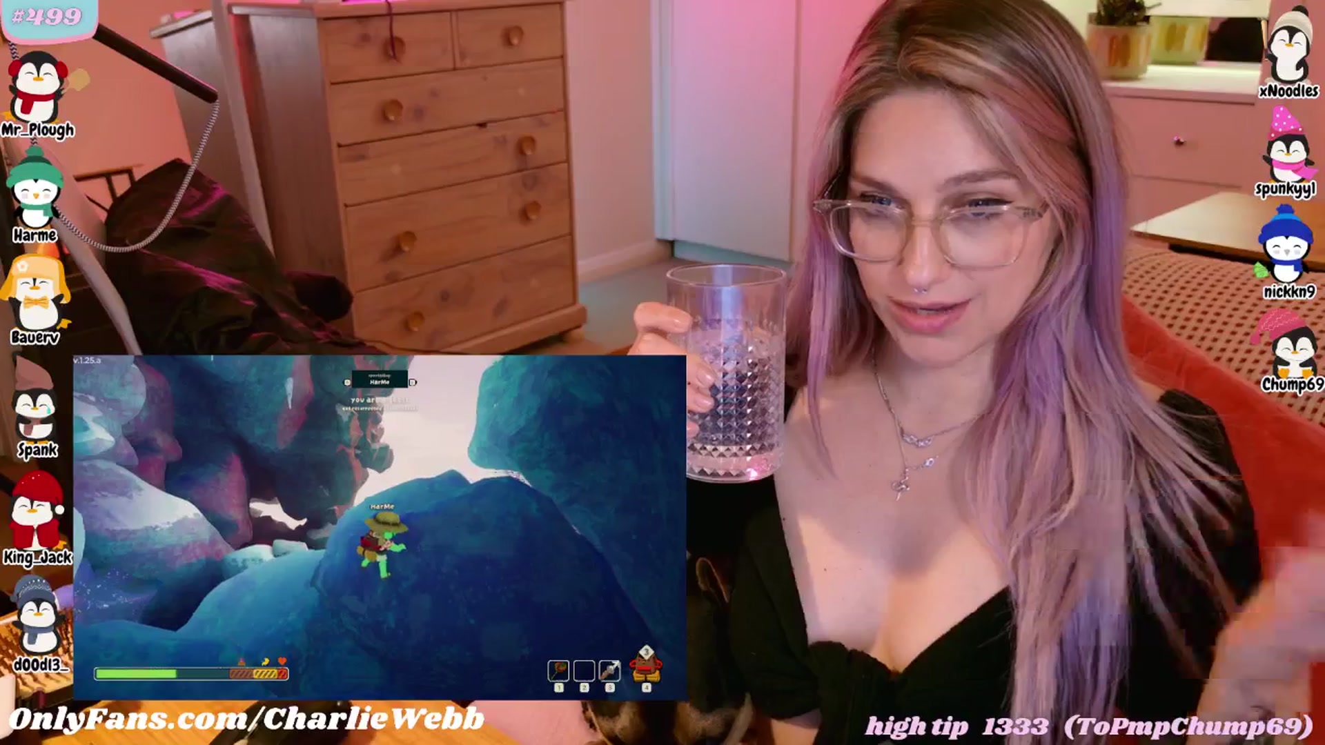 Gallery image thumbnail from CharlieWebb's myfreecams stream on, 08/25/2025, 08:19 image 16 of 20
