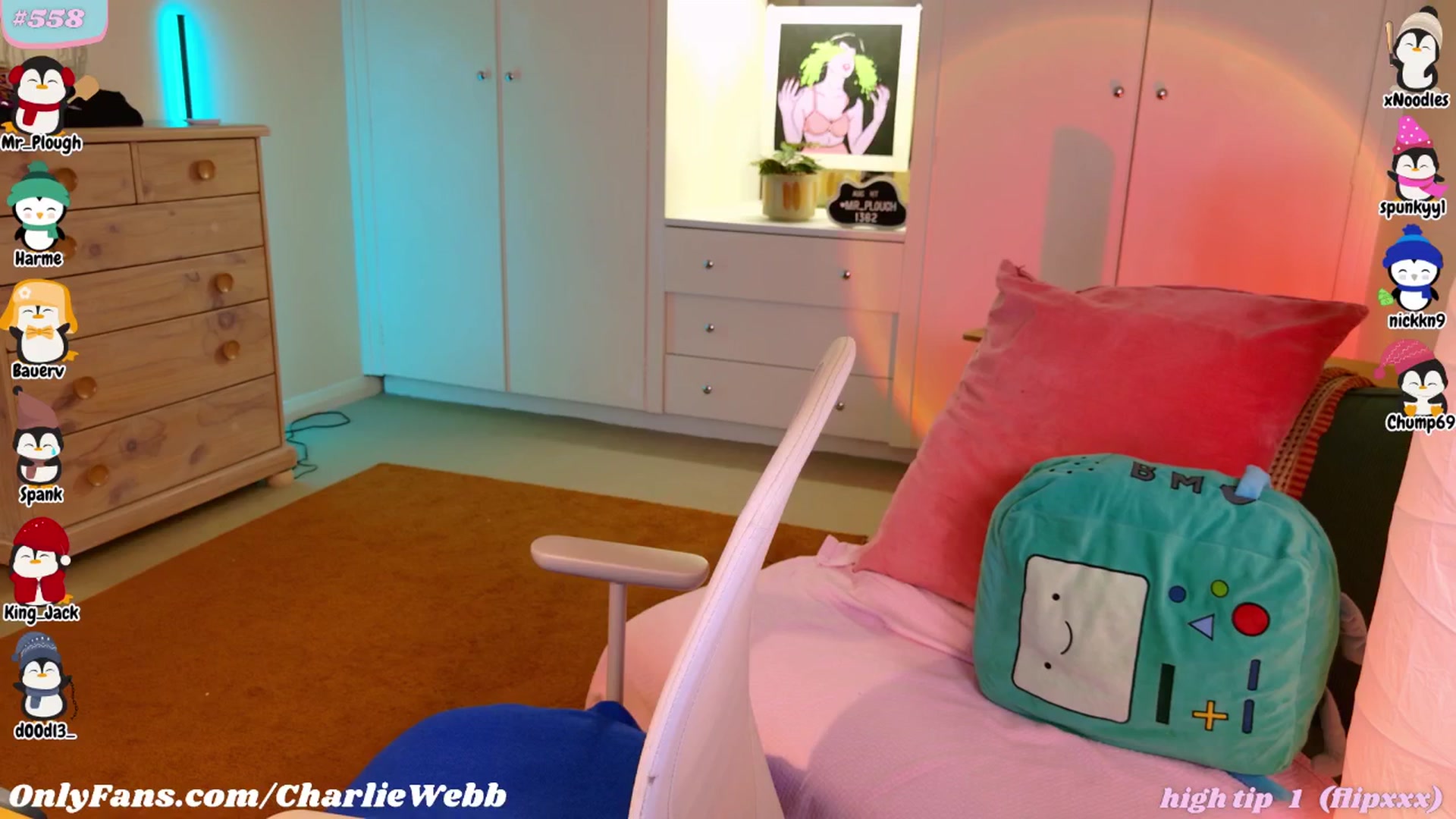Gallery image thumbnail from CharlieWebb's myfreecams stream on, 08/28/2025, 05:56 image 6 of 20