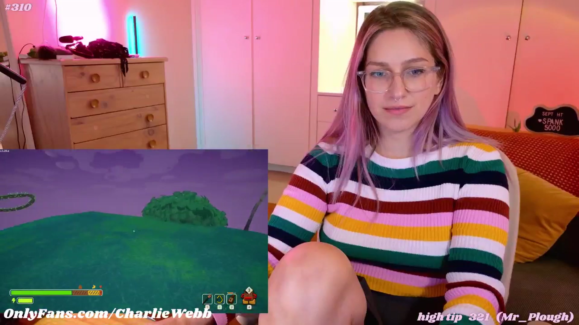 Gallery image thumbnail from CharlieWebb's myfreecams stream on, 09/21/2025, 13:30 image 7 of 20